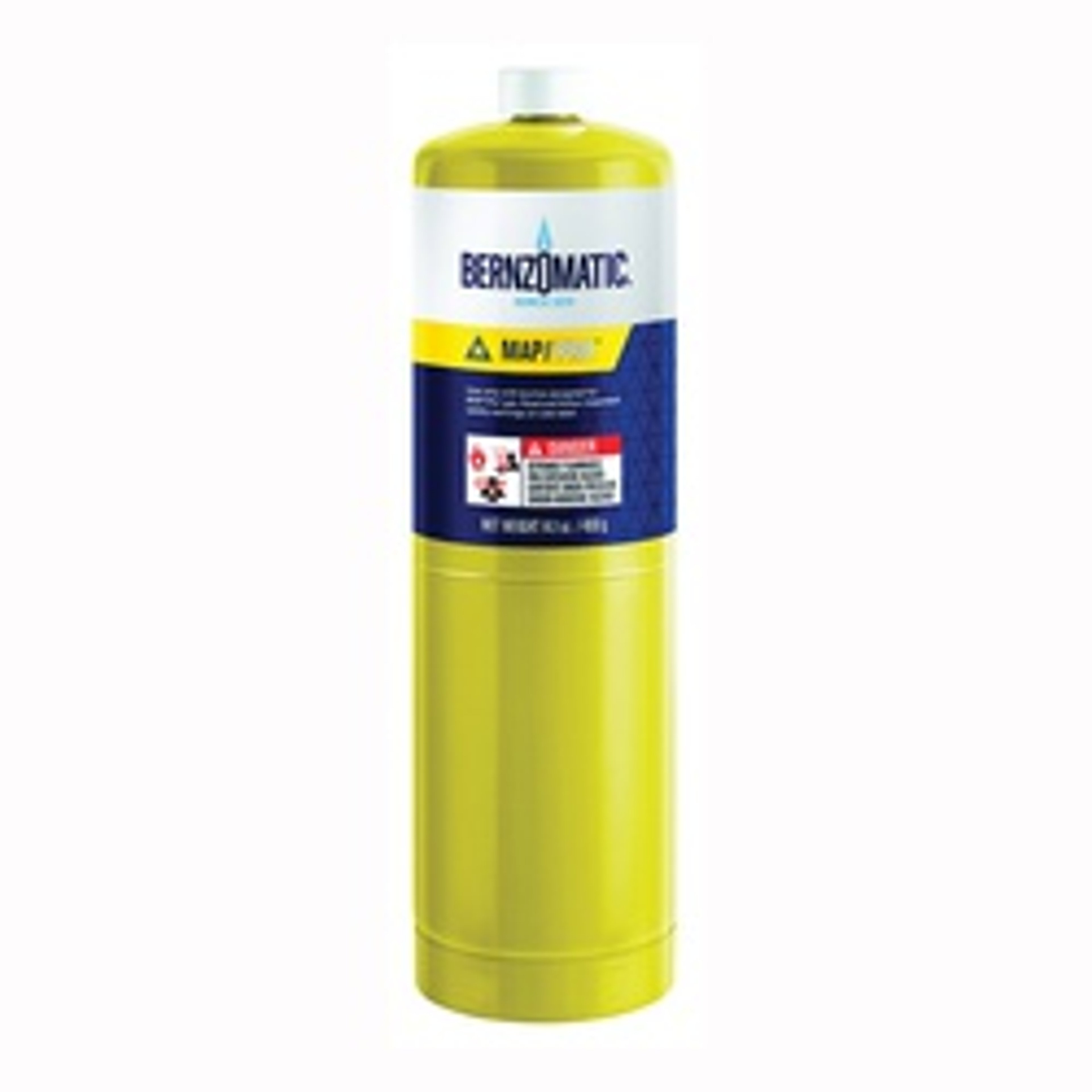 BernzOmatic MAP-PRO 332477 Hand Torch Cylinder, MAPP Gas, 14.1 oz available at Hep Sales & North Main Lumber image number 1