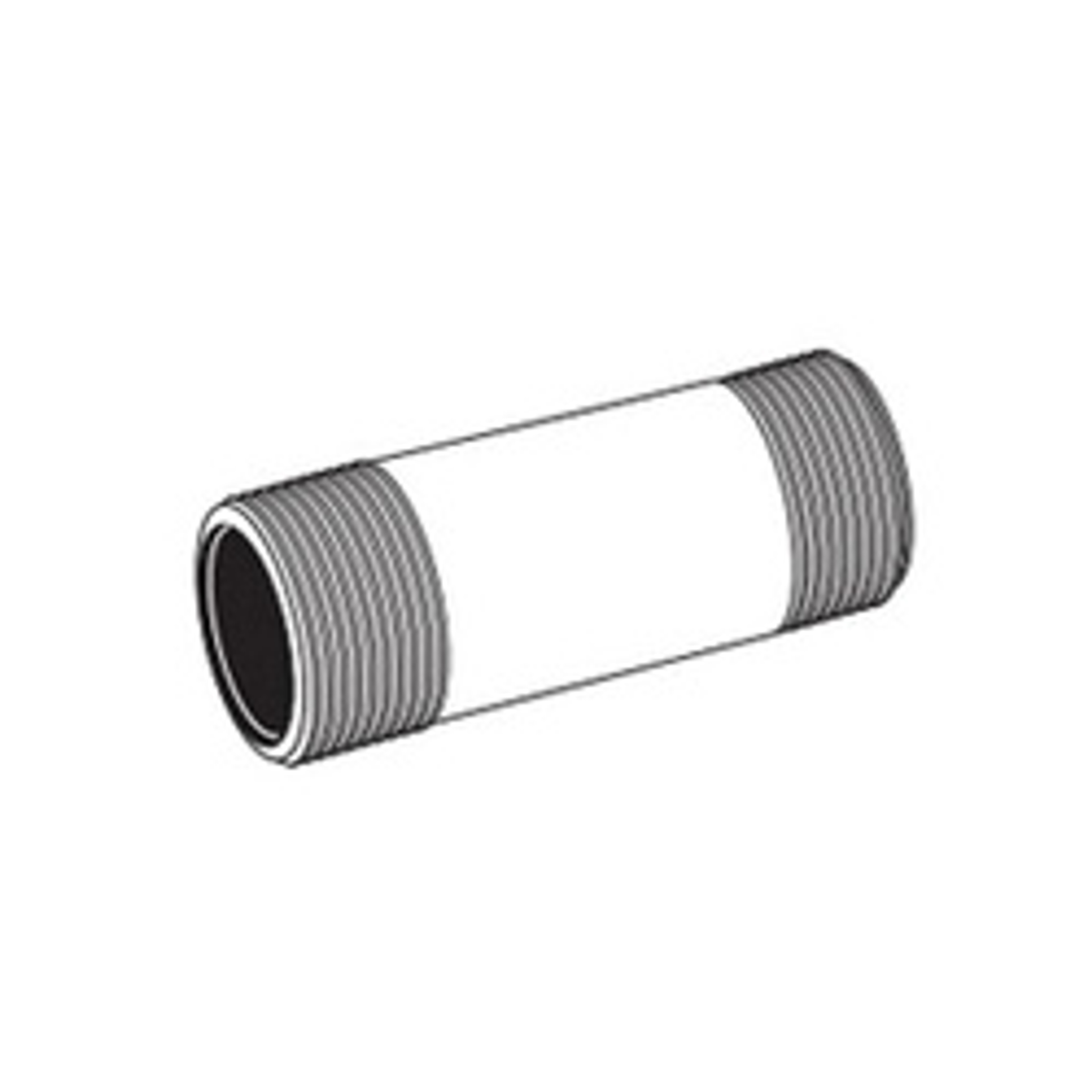 Southland 466-001 Pipe Nipple, 1-1/4 in, Threaded, Red Brass, SCH 40 Schedule, 125 psi Pressure available at Hep Sales & North Main Lumber image number 1