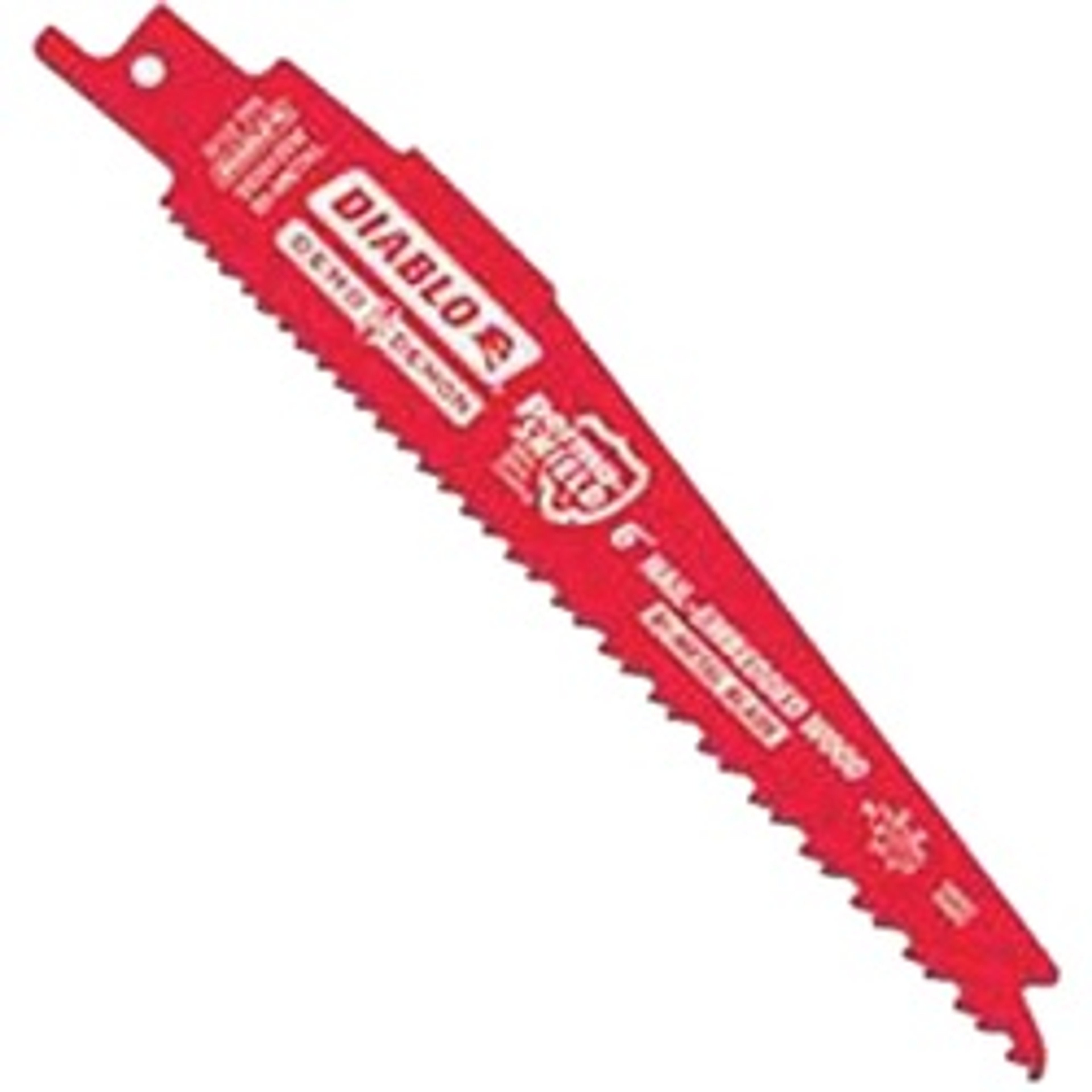 Diablo DS0612BW2 Reciprocating Saw Blade, 6 in L, 6/12 TPI available at Hep Sales & North Main Lumber image number 1