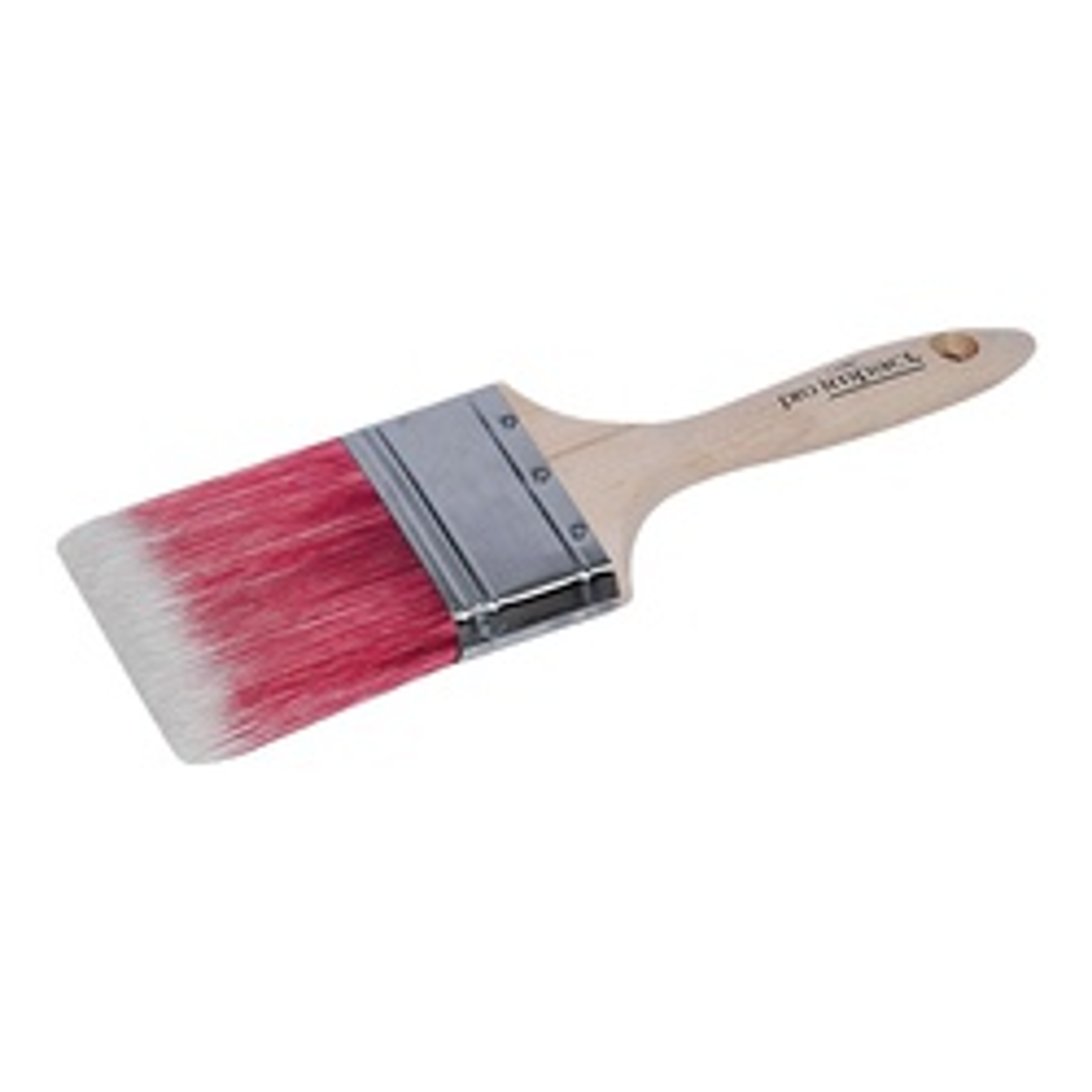 Linzer WC 1160-4 Paint Brush, 4 in W, 3-1/2 in L Bristle, Polyester Bristle, Beaver Tail Handle available at Hep Sales & North Main Lumber image number 1