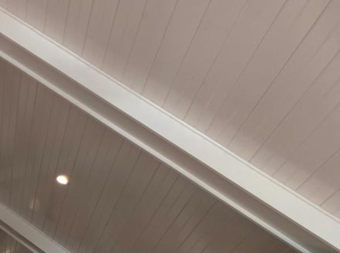 1 x 6 Prefinished Johnson Pine Arctic White WP4 End Match V Groove T&G