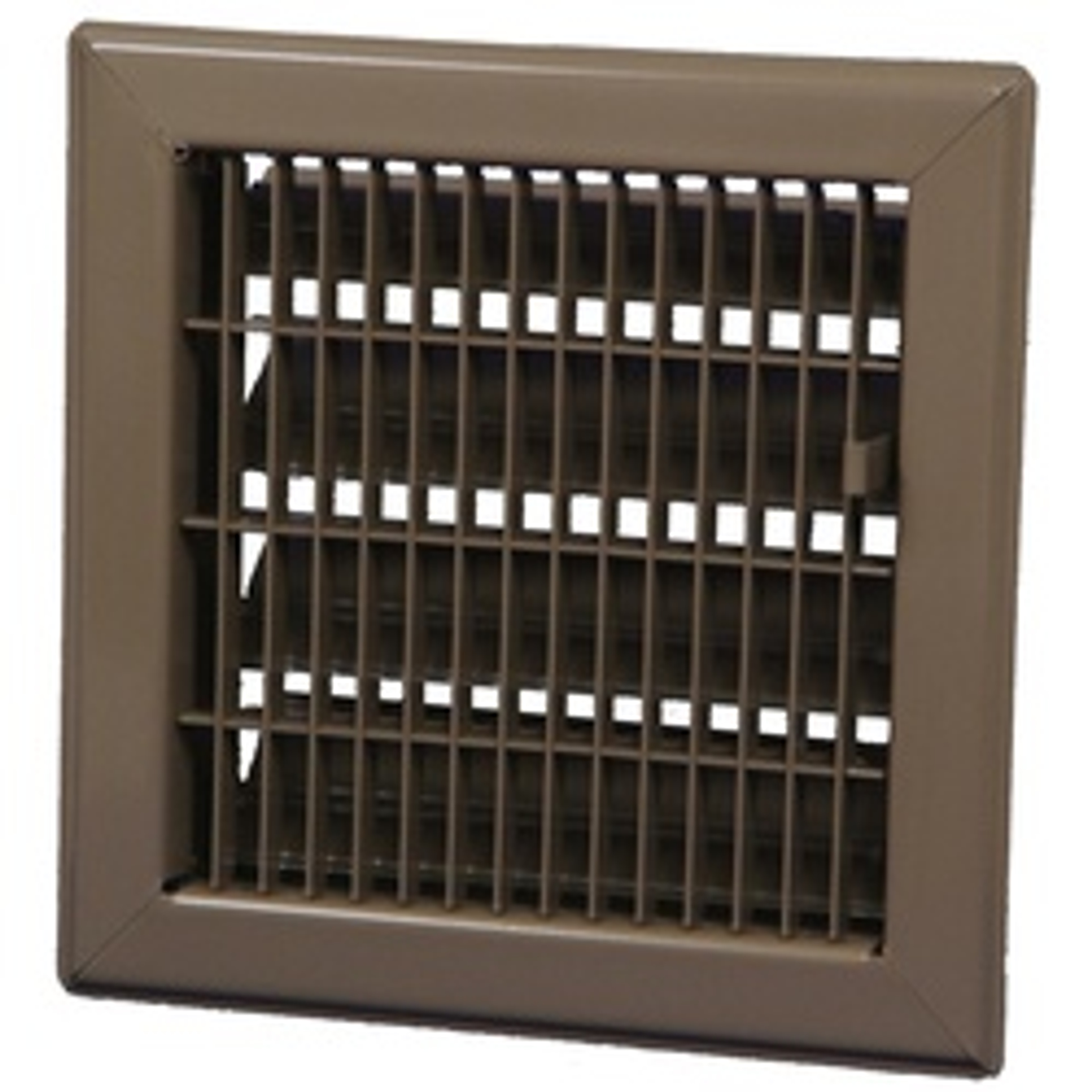 Continental Industries F20 F20B0810 Heavy-Duty Floor Register, 8 in W, Steel, Brown available at Hep Sales & North Main Lumber image number 1