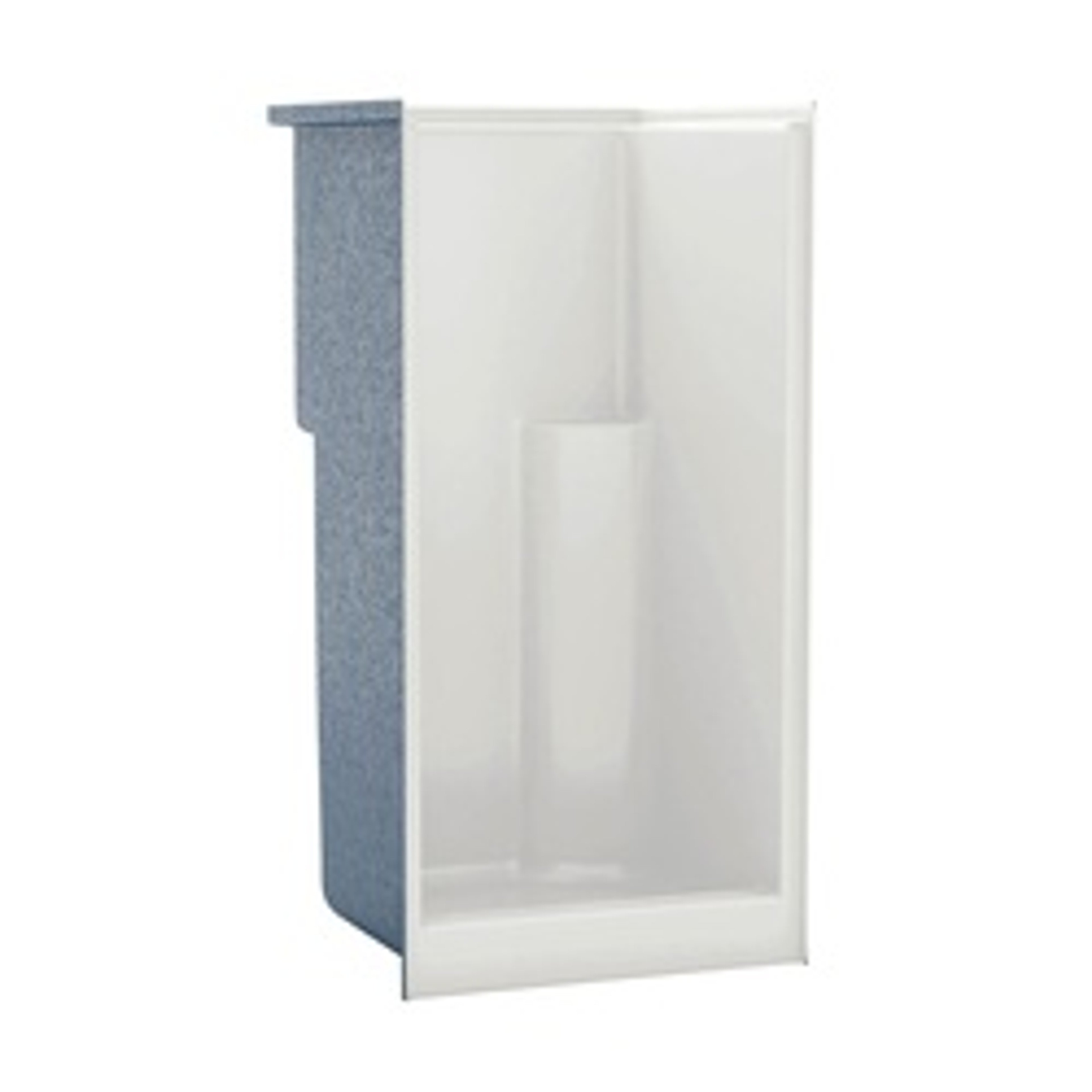 MAAX S-36 Series 141022-000-002 Shower Stall with Center Drain, 36 in L, 36 in W, 72 in H, Acrylic, Acrylx available at Hep Sales & North Main Lumber image number 1