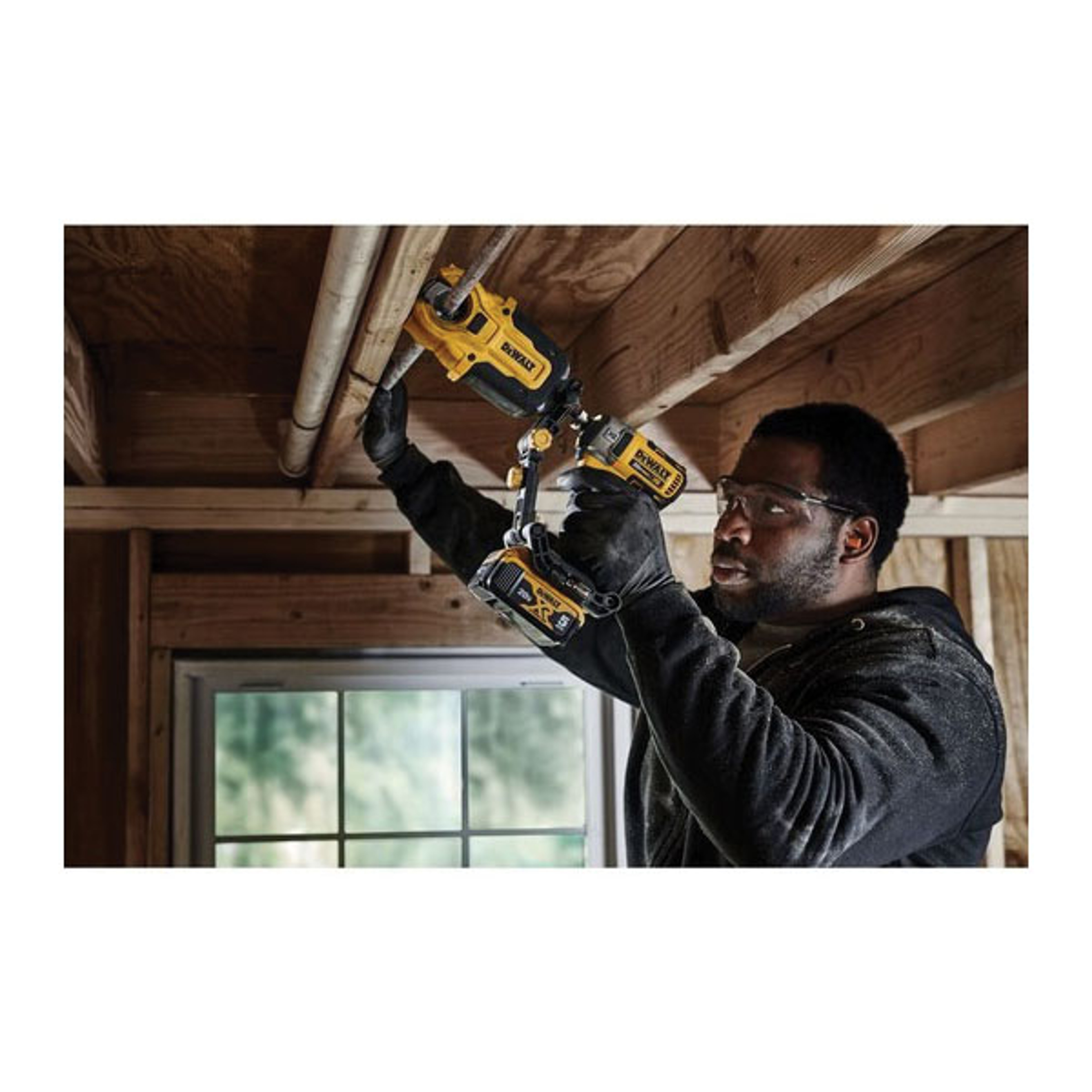 DEWALT Impact Connect DWACPRIR Copper Pipe Cutter Attachment, Cordless, Plastic, For: DEWALT 20 V MAX Impact Drivers