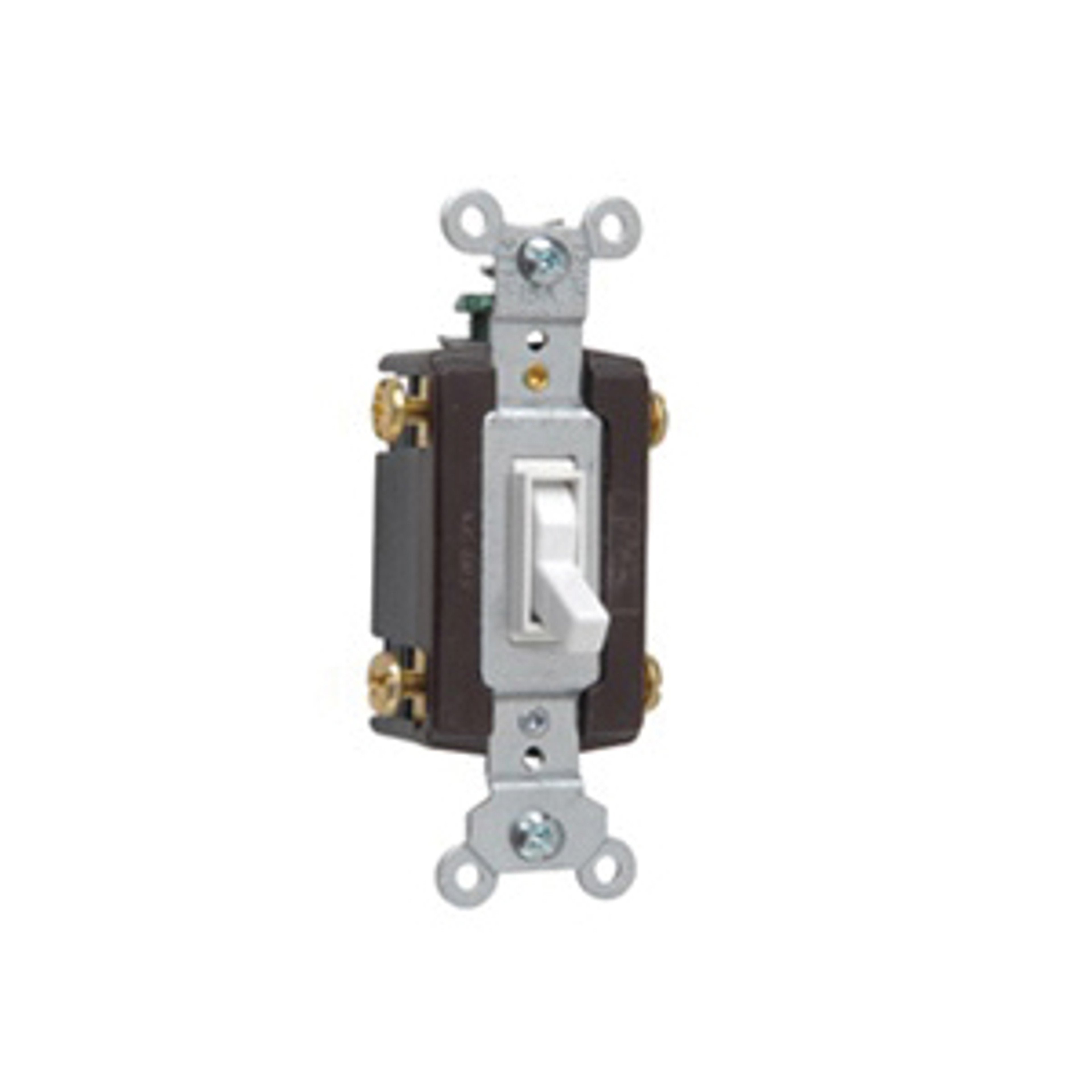 Pass & Seymour TradeMaster 664WG Switch, 15 A, 120 VAC, Screw Terminal, Thermoplastic Housing Material