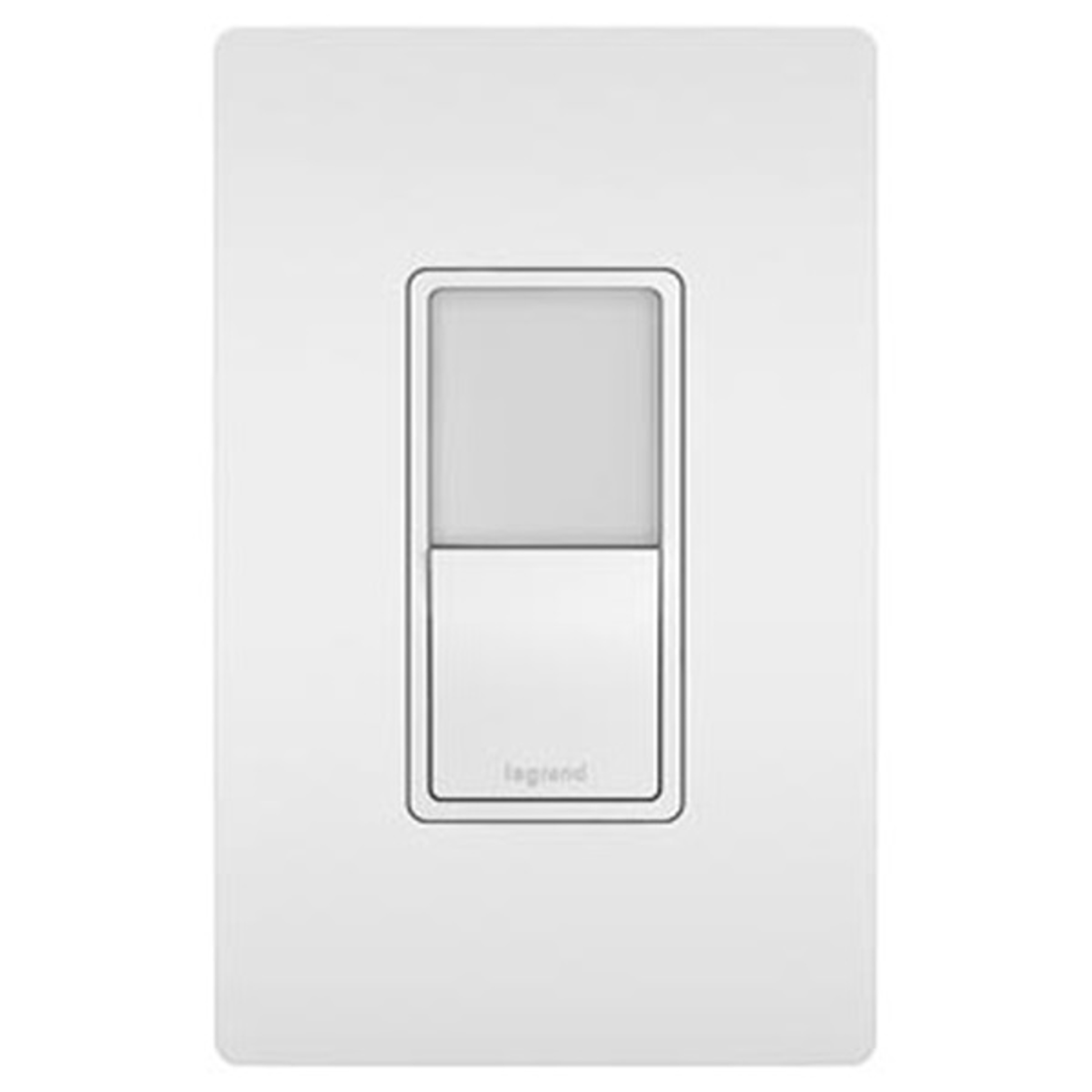Legrand Radiant Series NTL873WCC6 Night Light with 1-Pole 3-Way Switch, 15 A, 120/125 V, Thermoplastic Fixture, White