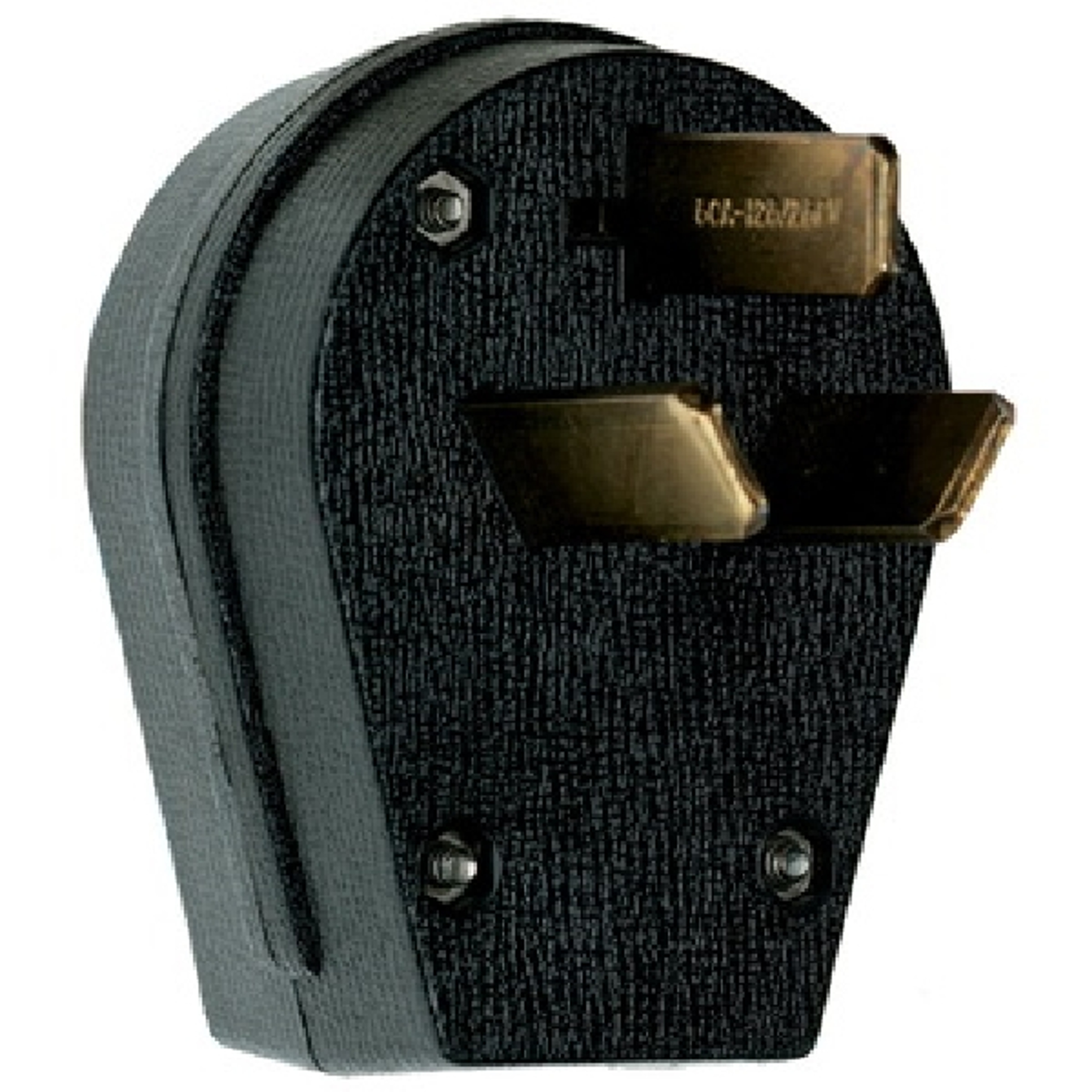 Pass & Seymour 3861CC5 Electrical Plug, 3 -Pole, 30, 50 A, 125/250 V, Male, NEMA: NEMA WD-1, WD-6, Black
