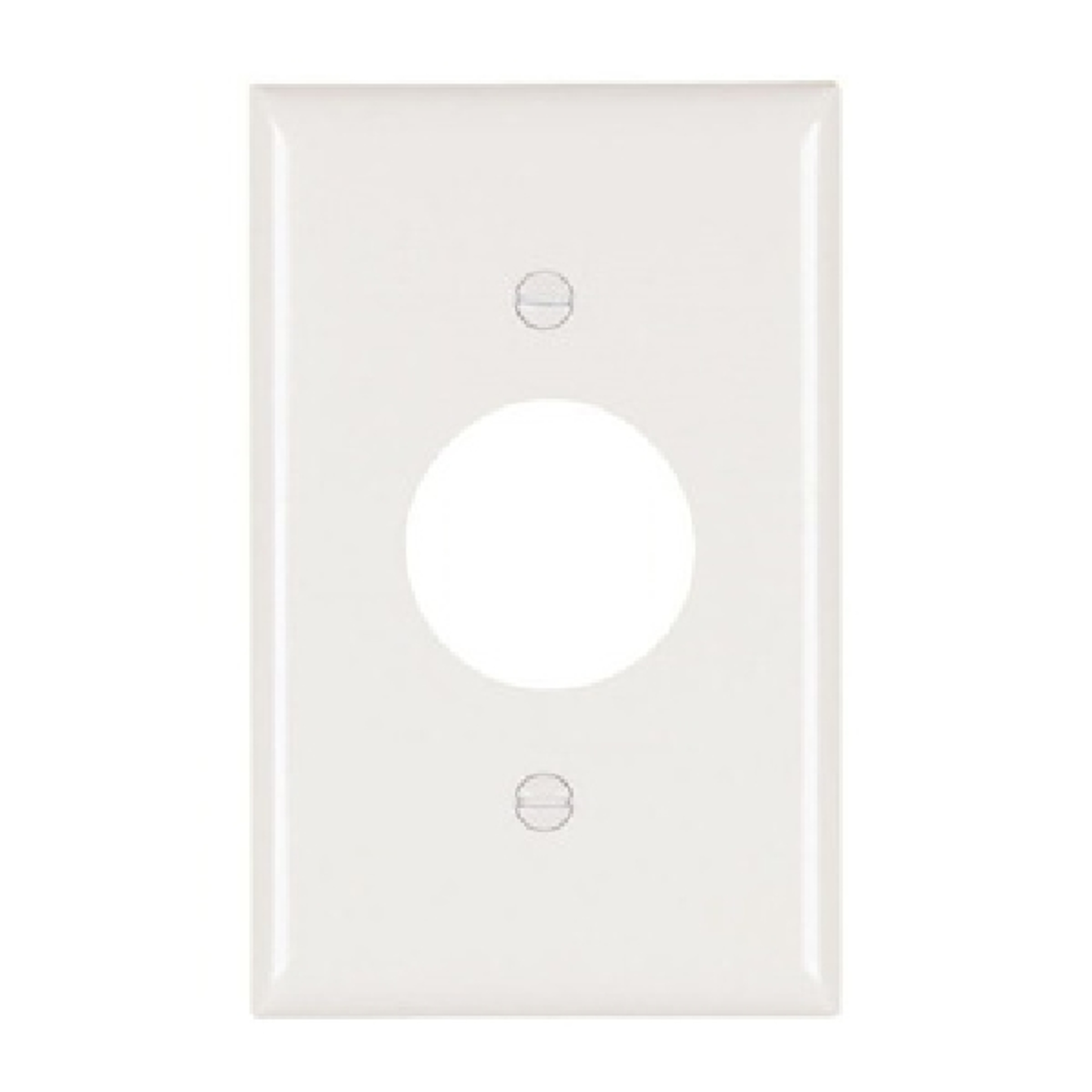 Legrand TradeMaster TP TP7WCC30 Wallplate, Standard, 1 -Gang, Nylon, White