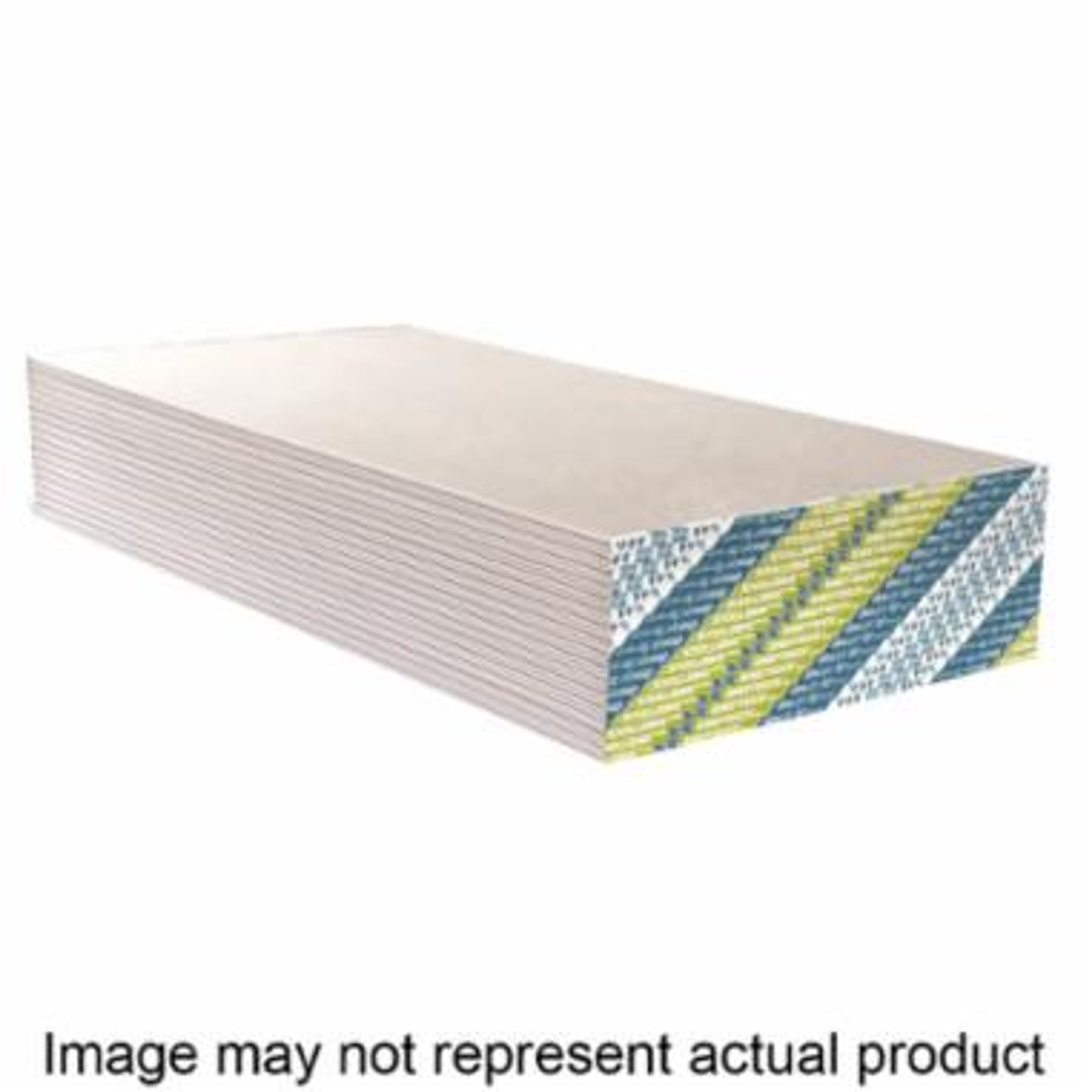 Sheetrock 141134 Drywall, 8 ft L, 4 ft W, 1/2 in Thick, Gypsum