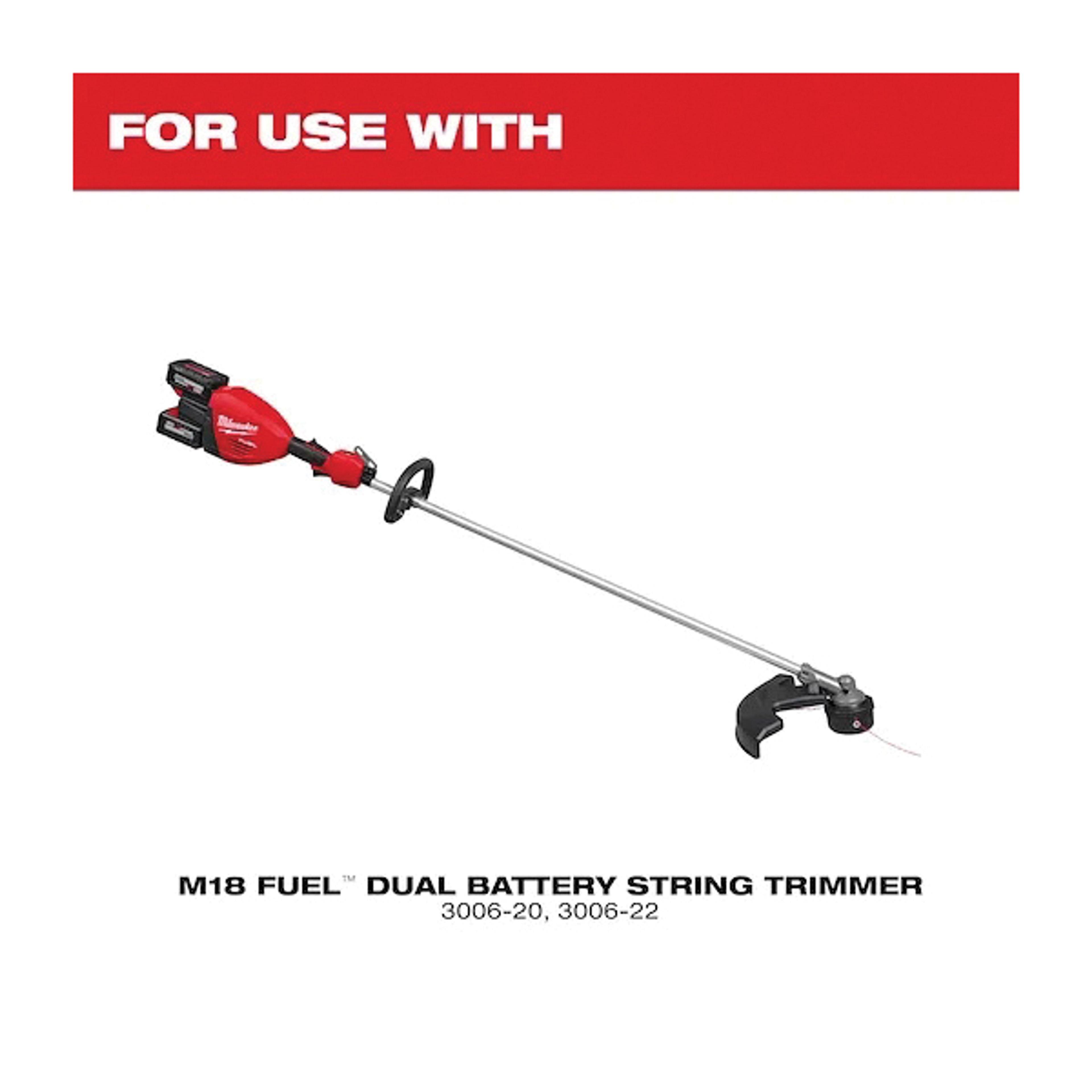 Milwaukee 49-16-2800 Trimmer Line, 8 in L, Nylon