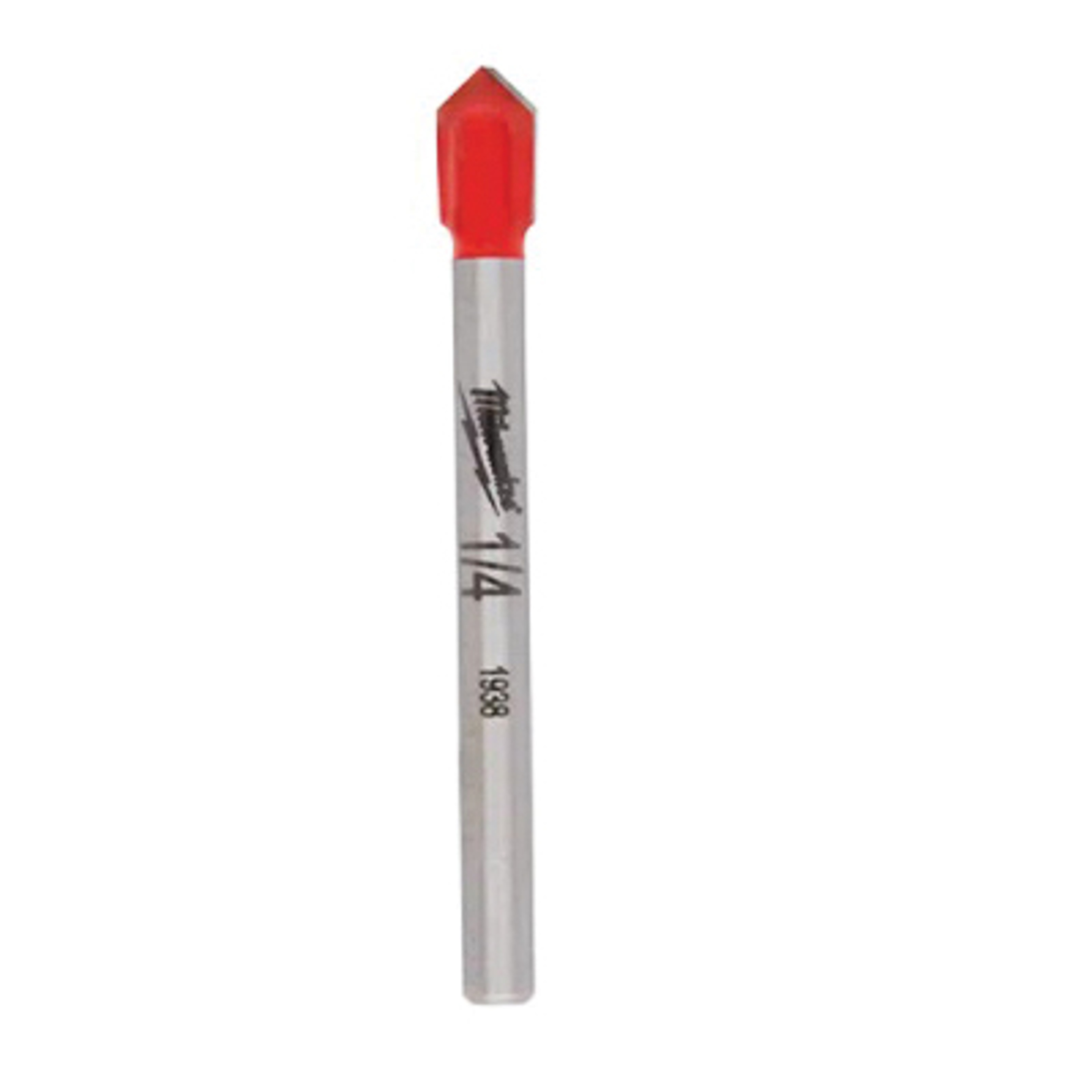 Milwaukee 48-20-8982 Drill Bit, 1/4 in Dia, 2-1/4 in OAL, 5/32 in Dia Shank, Round Shank