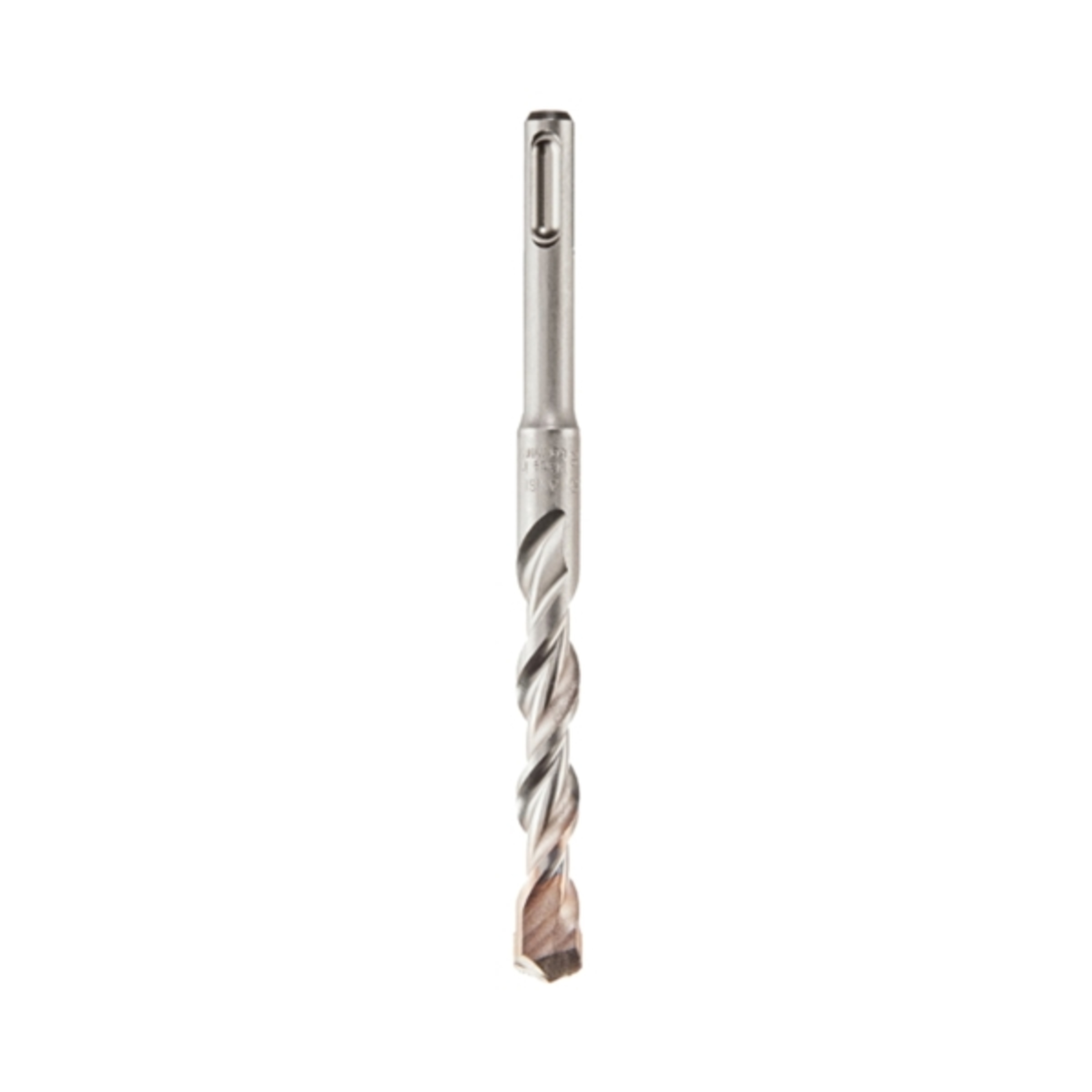 Milwaukee M/2 48-20-7452 Hammer Drill Bit, 3/8 in Dia, 8 in OAL, Spiral Flute, 4-Flute, 25/64 in Dia Shank