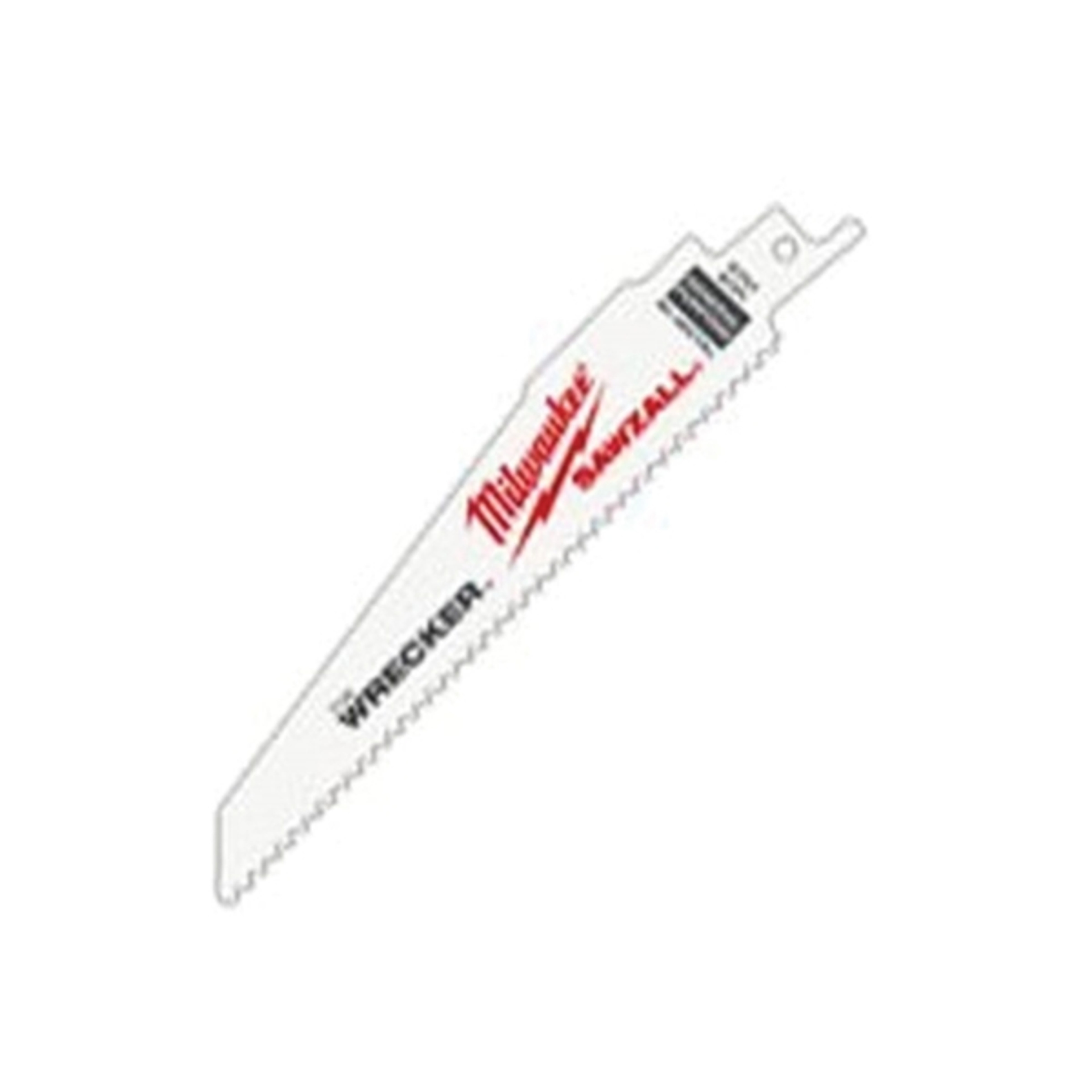 Milwaukee 48-00-5701 Reciprocating Saw Blade, 0.05 in W, 6 in L, 7/11 TPI