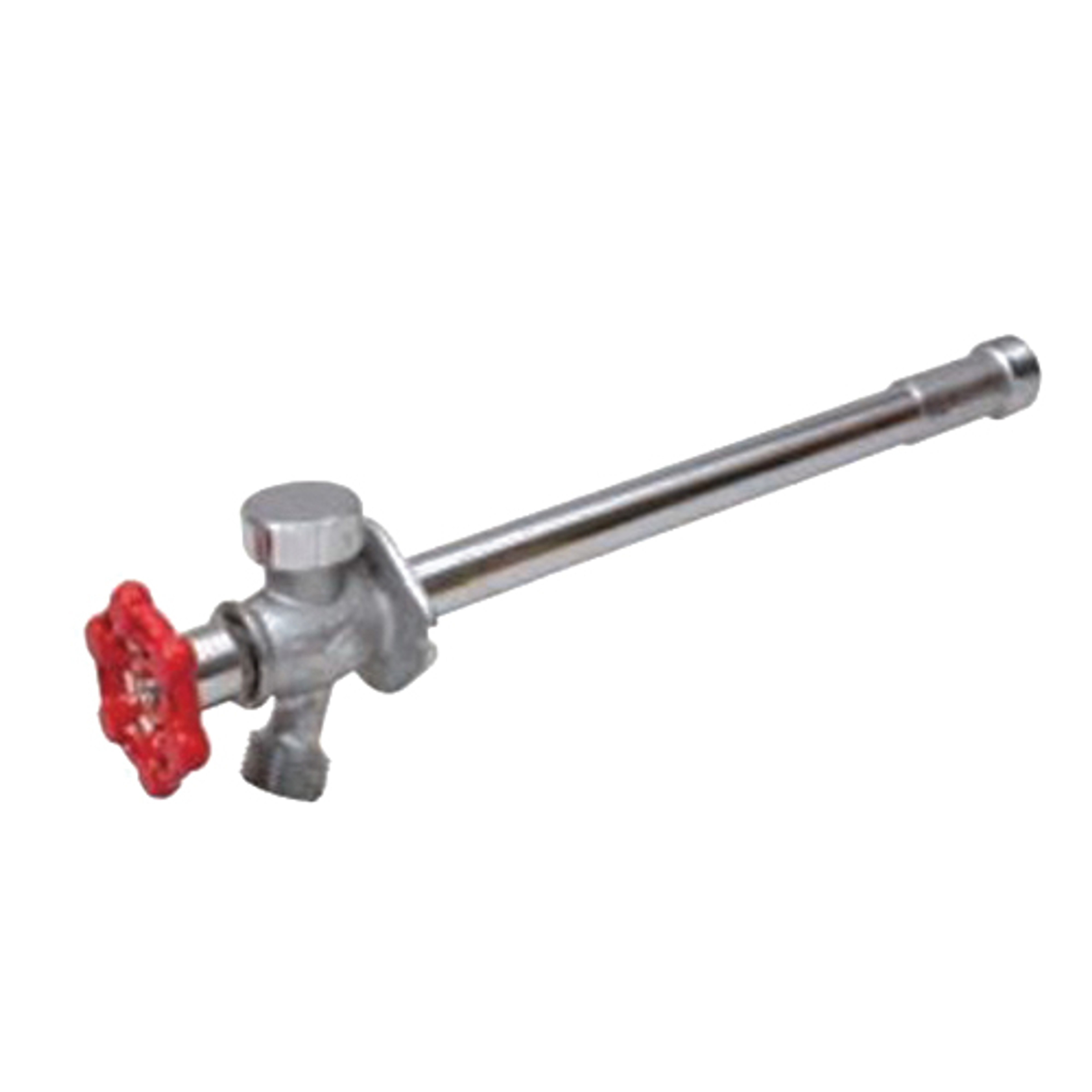 B & K ProLine Series 104-617HC Anti-Siphon Frost-Free Sillcock, 10 in L, 3/4 in, MIP x Hose, Brass Body, Chrome