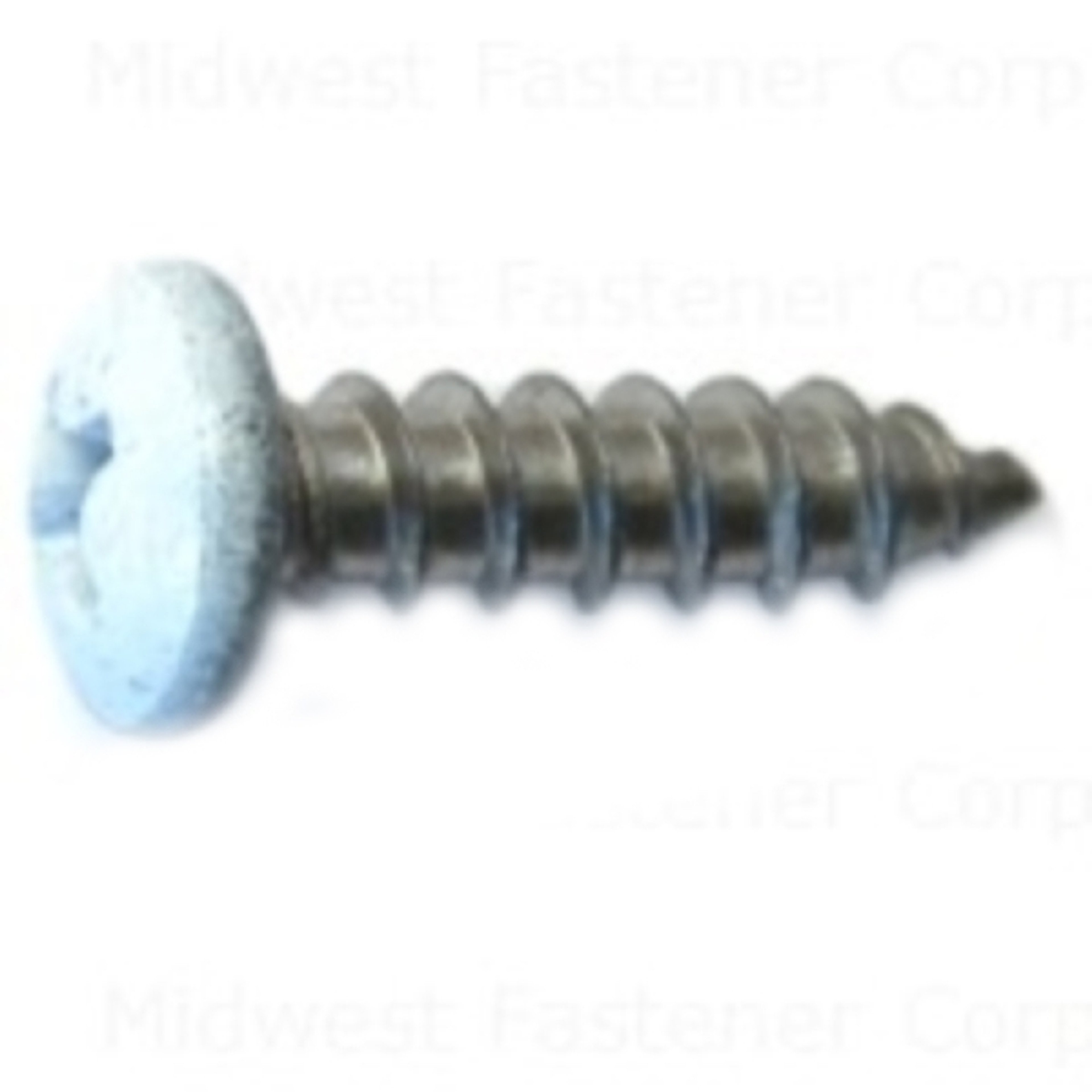 Midwest Fastener 12152 Screw, #8 Thread, 5/8 in L, Pan Head, Phillips Drive, Stainless Steel
