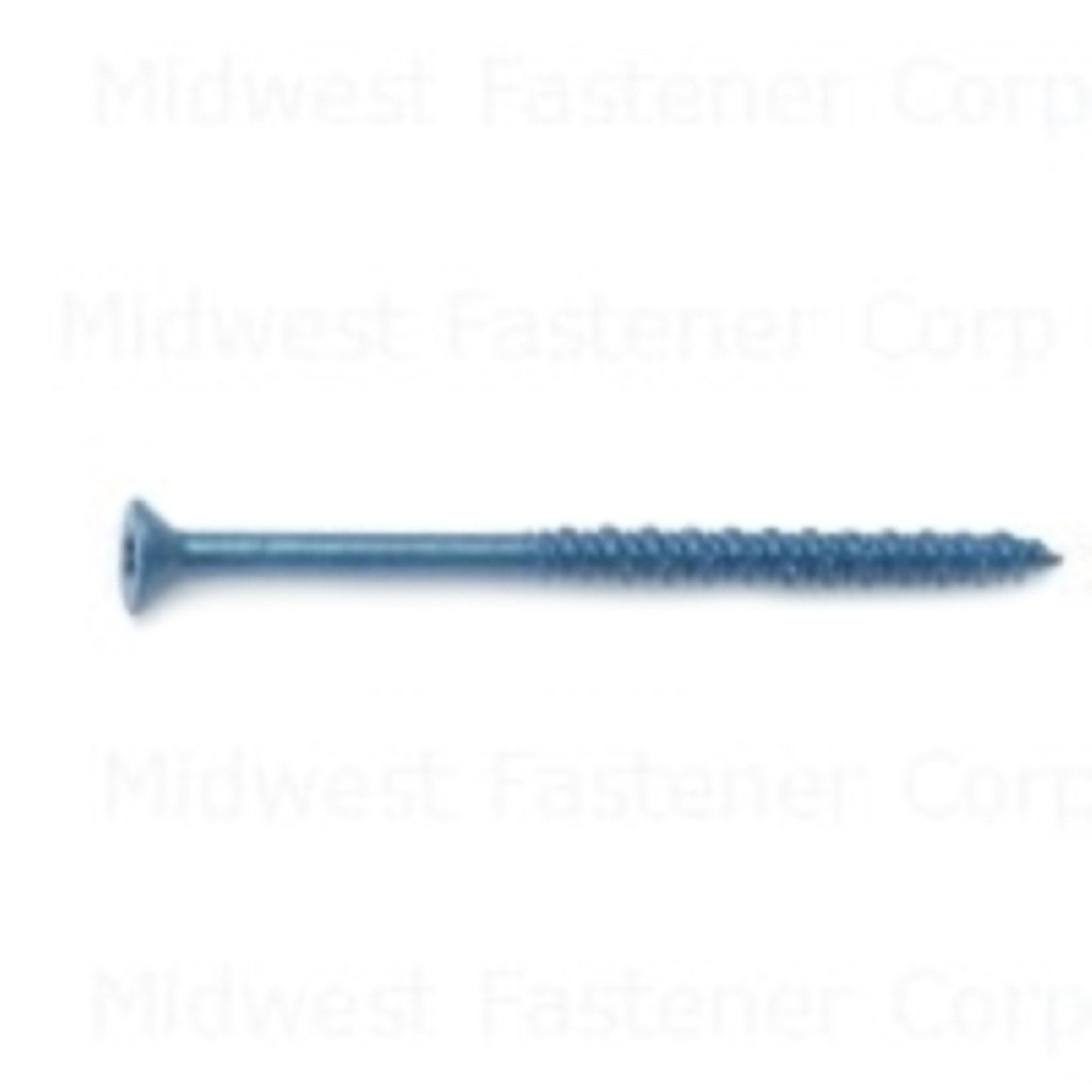 TorqueMaster 12250 Masonry Screw, 3/16 in Dia, 3-1/4 in L, T25 Screw, Steel, 1/PK