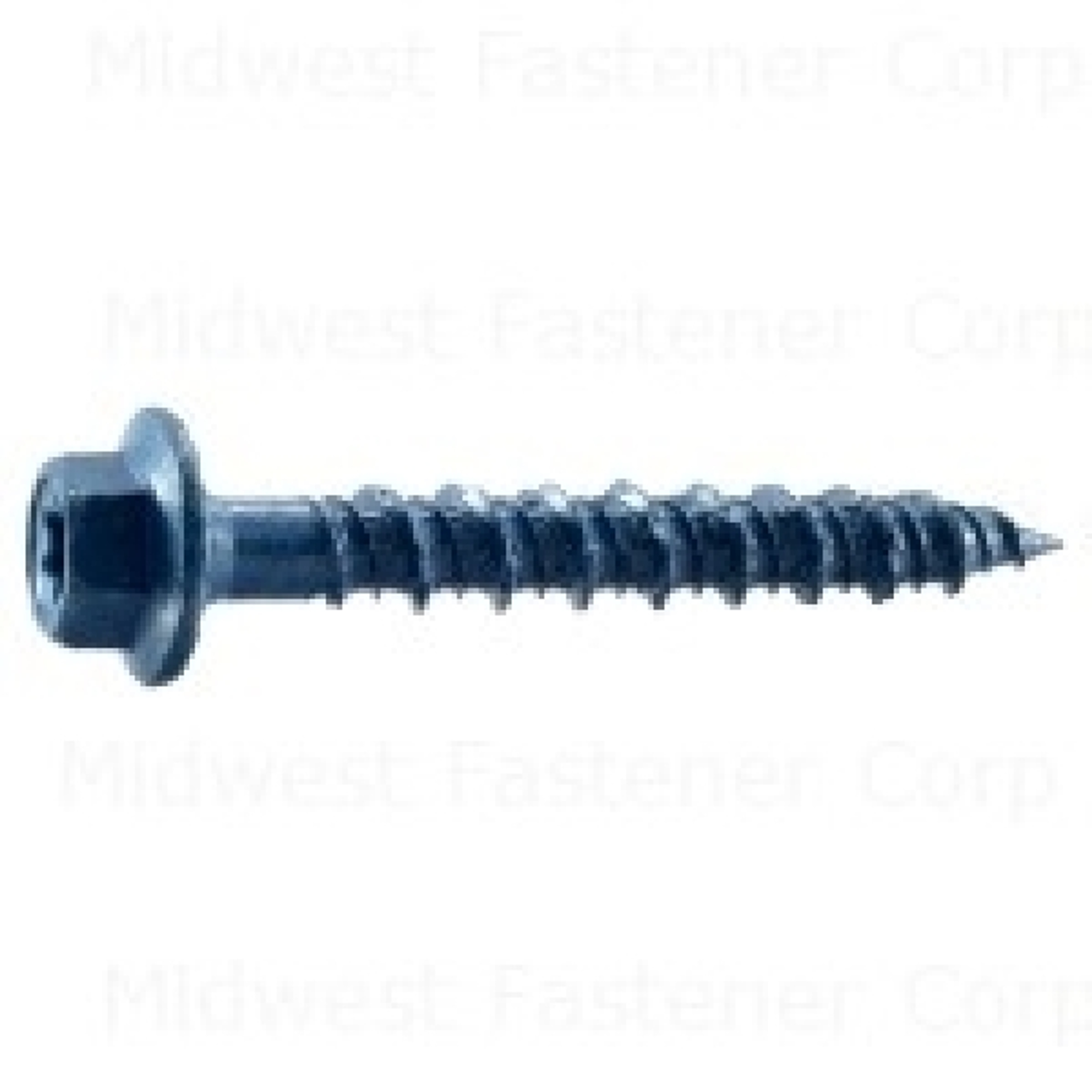 TorqueMaster 12563 Masonry Screw, 5/16 in Dia, 2-1/4 in L, T30 Screw, Hex Head, 1/PK