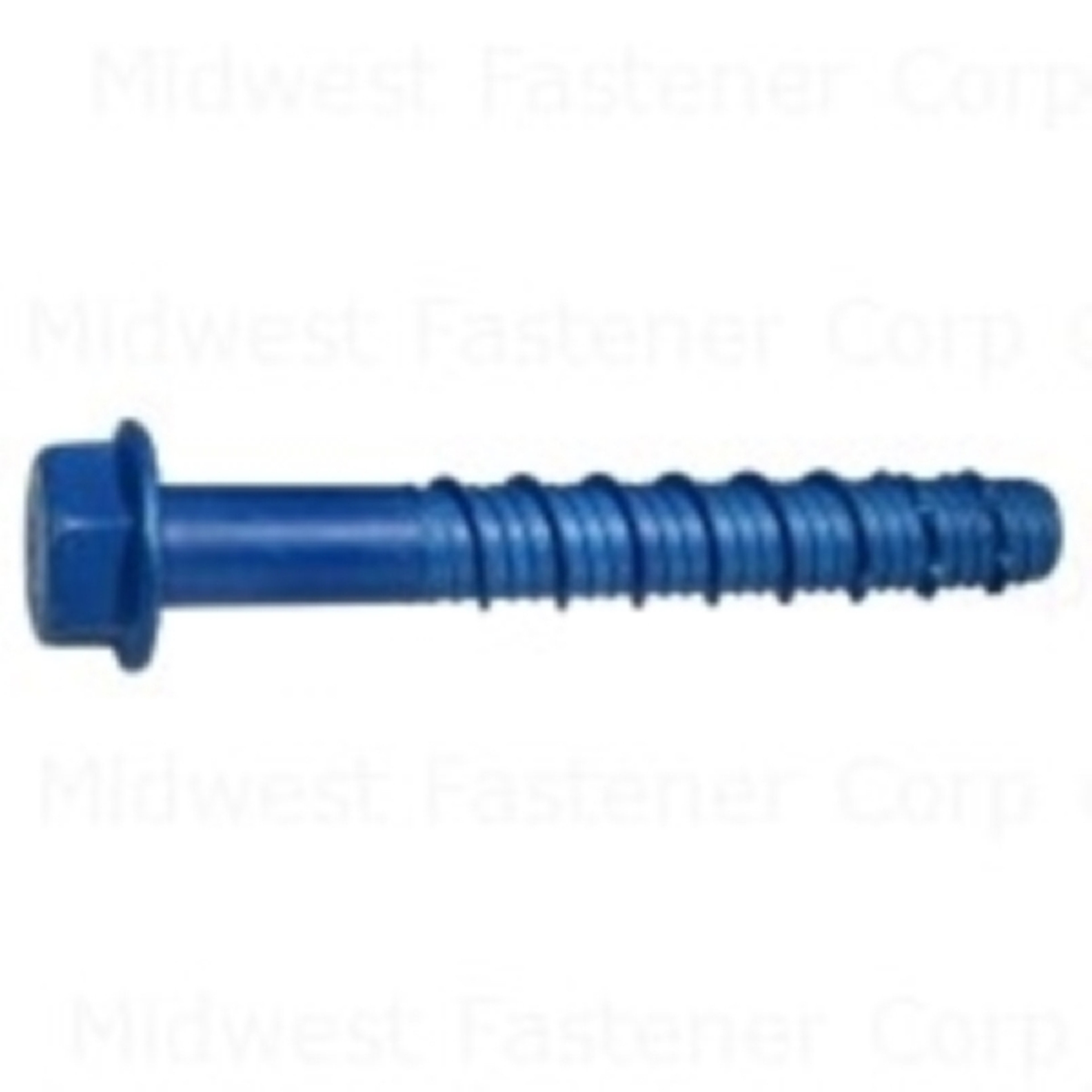 Midwest Fastener 53251 Concrete Screw, 1/2 in Dia, 4 in L