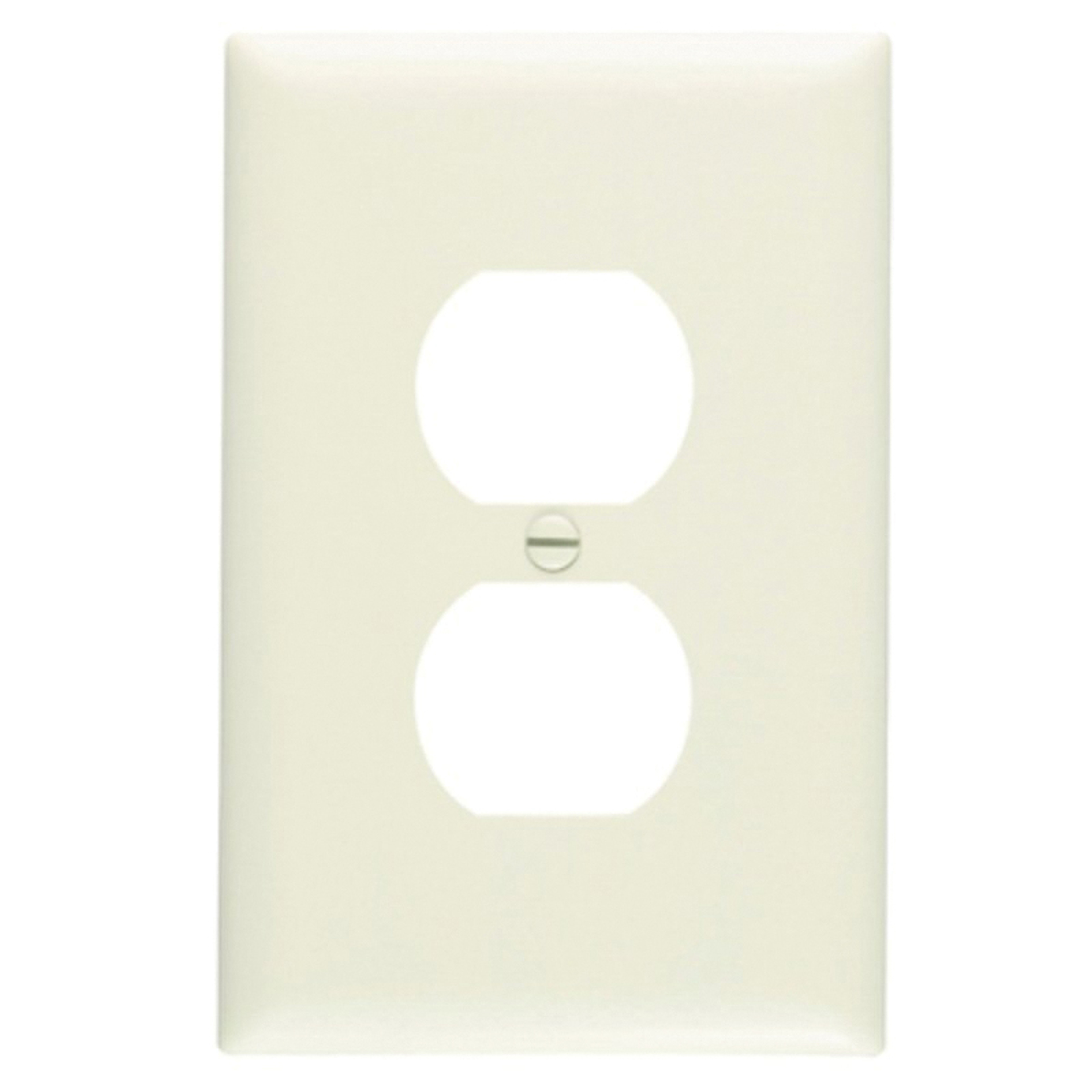 Legrand TradeMaster TPJ8LACC70 Outlet Wallplate, 3-5/16 in L, 5.062 in W, Jumbo, 1 -Gang, Nylon