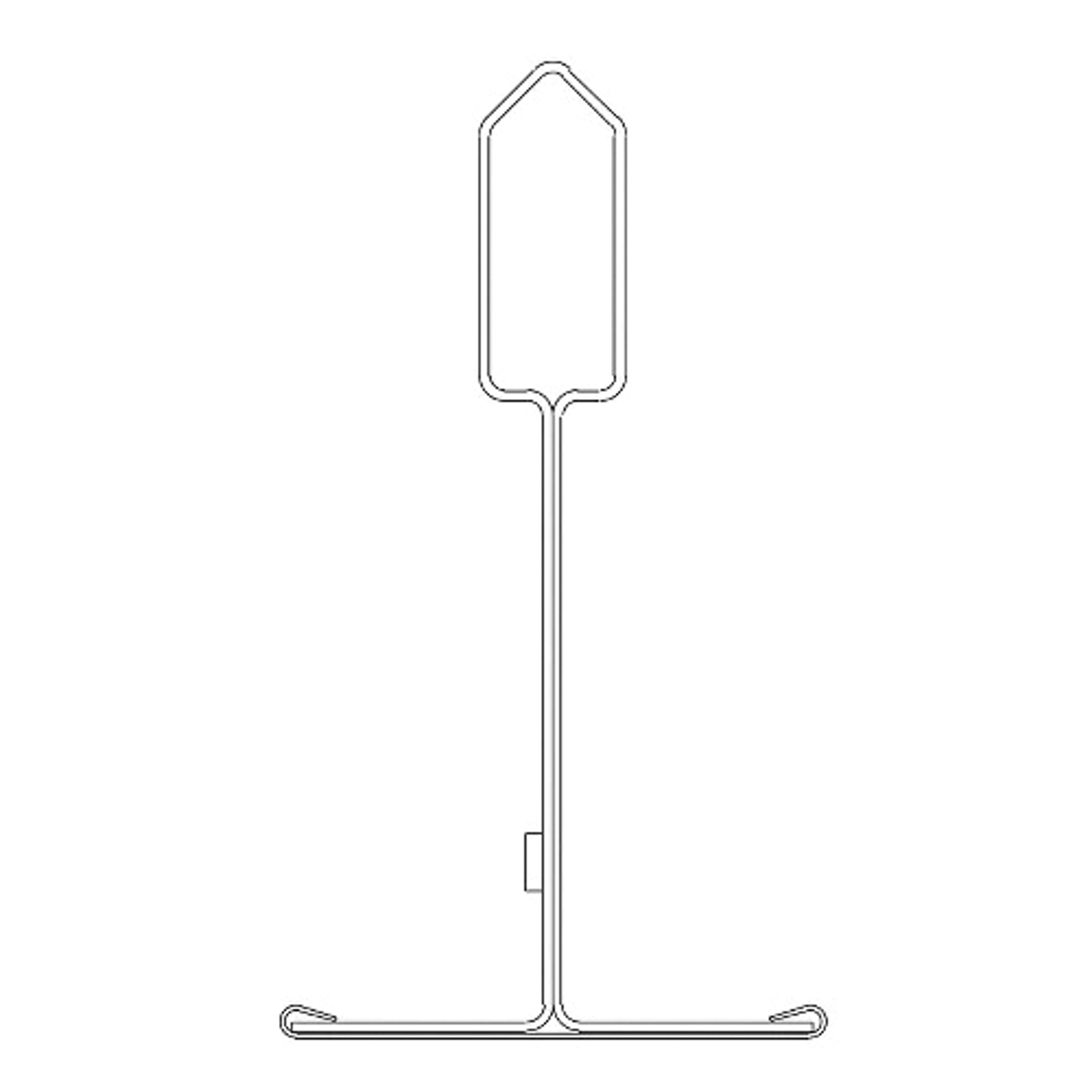 Armstrong 119421 8300RWH Main Beam, Steel, White, Galvanized