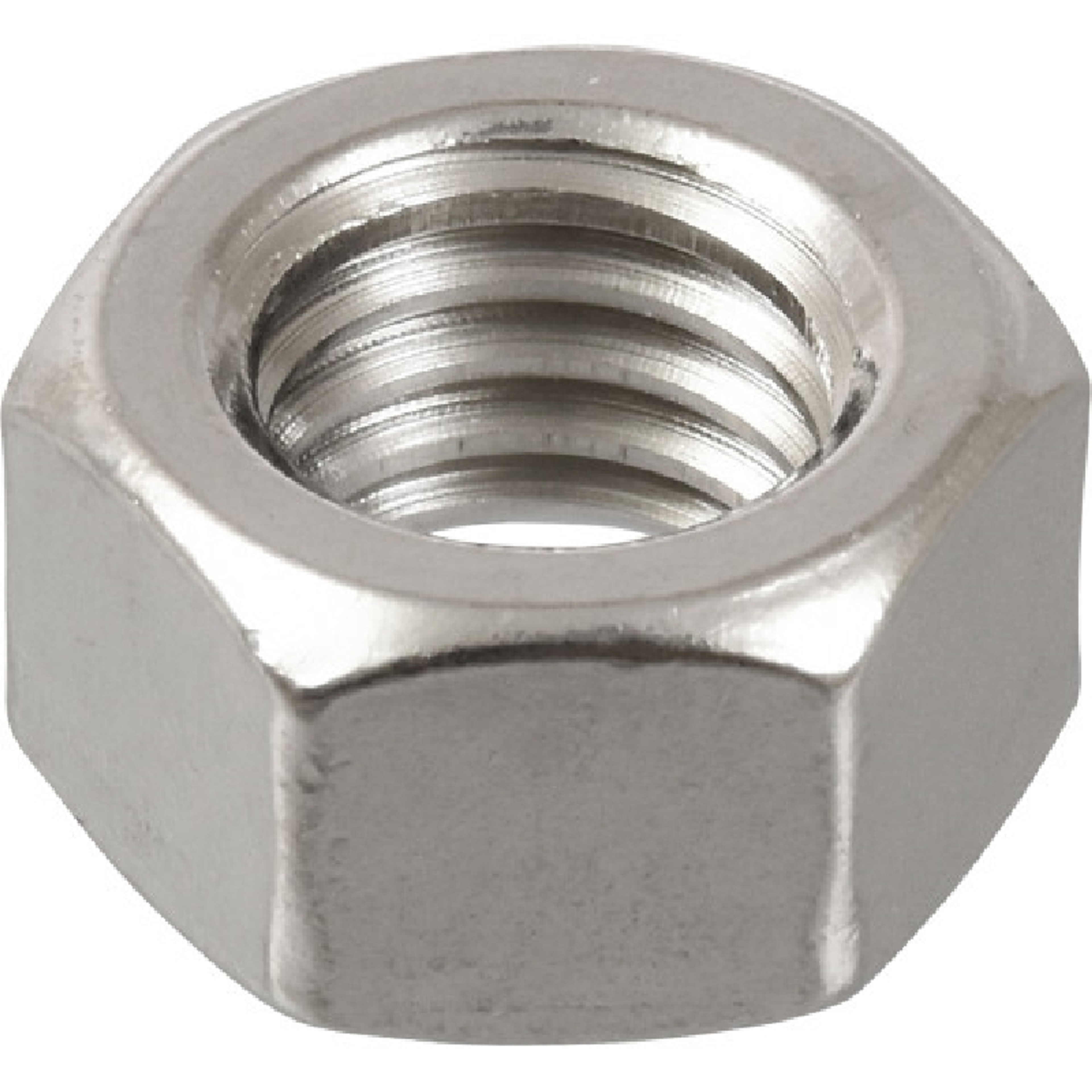 Hillman 42360 Hex Nut, Coarse Thread, Steel, Stainless Steel, 2 Grade, 60/PK