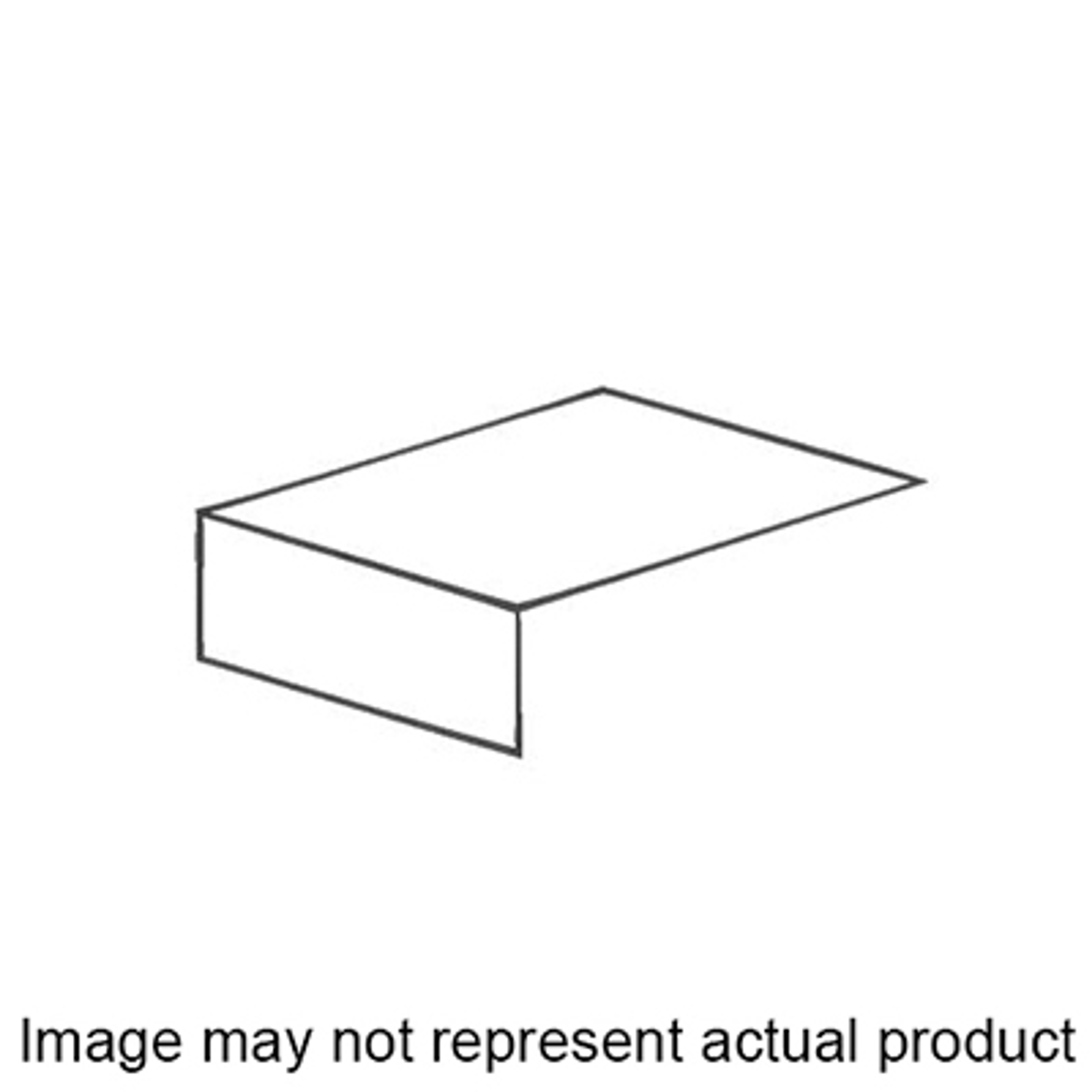 Genesee Building Products 4FASW9 .019 Ribbed Fascia
