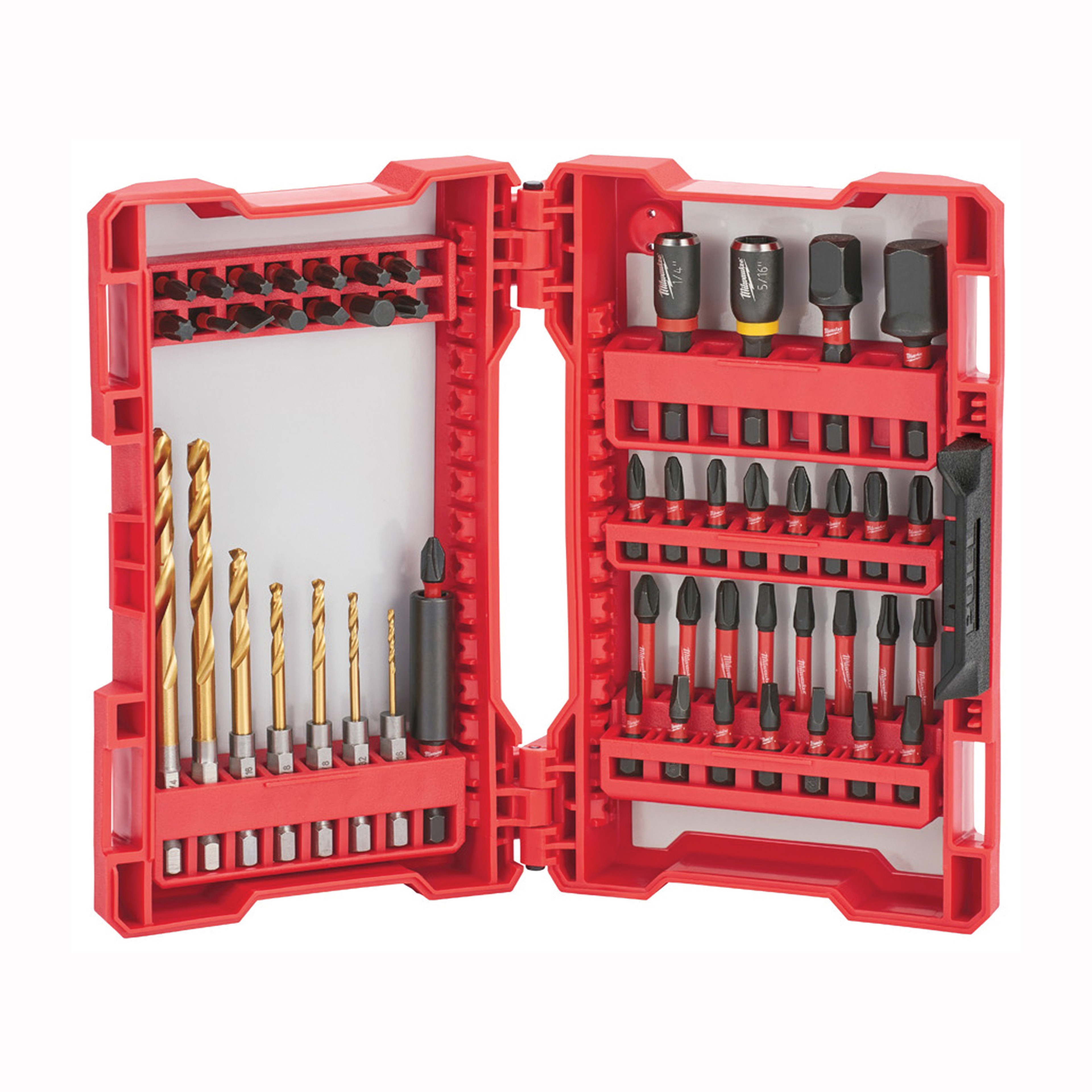 Milwaukee 48-32-4013 Drive Bit Set, 50-Piece, Steel