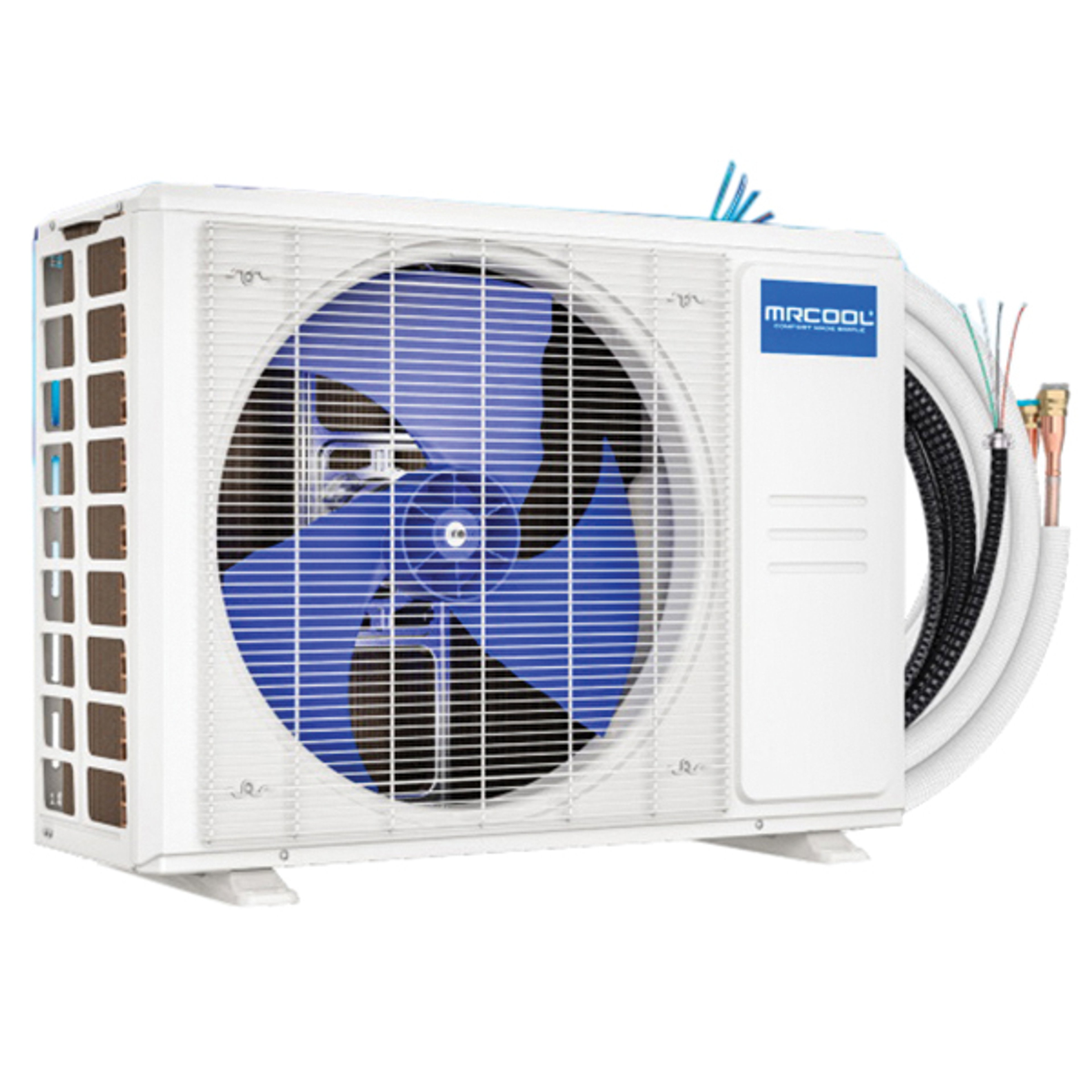 Mrcool E Star Series DIY-24-HP-WMAH-230C25 Mini Split Heat Pump, 208 to 230 V, 60 Hz, 23,000 Btu/hr Cooling, 33 to 60 dB