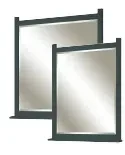Pullman 36 in. W x 38 in. H Bathroom Mirror