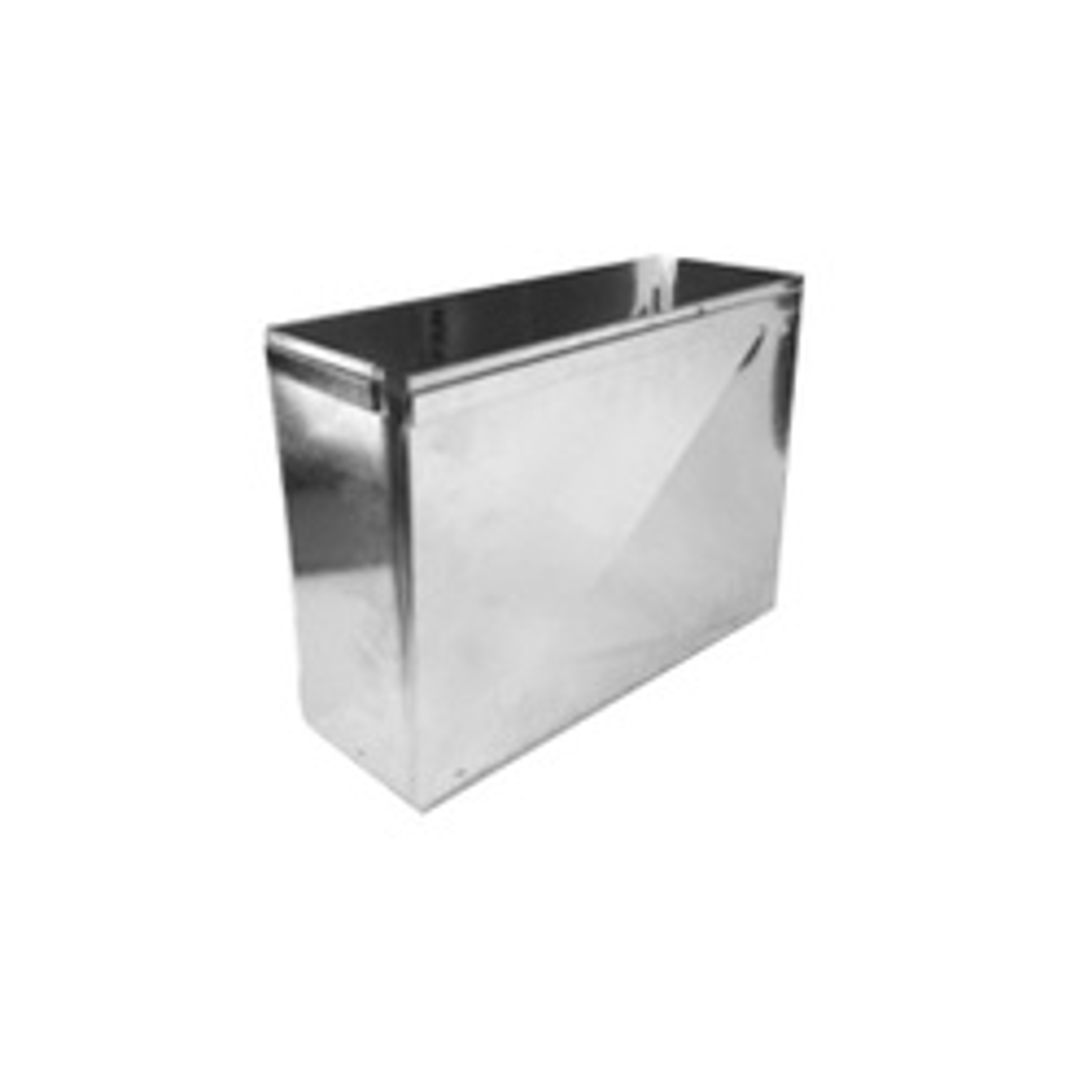 Gray Metal 12X8X49-125 Snap Lock Trunk Duct, 49-1/2 in L, 12 in W, 8 in H, Galvanized available at Hep Sales & North Main Lumber image number 1