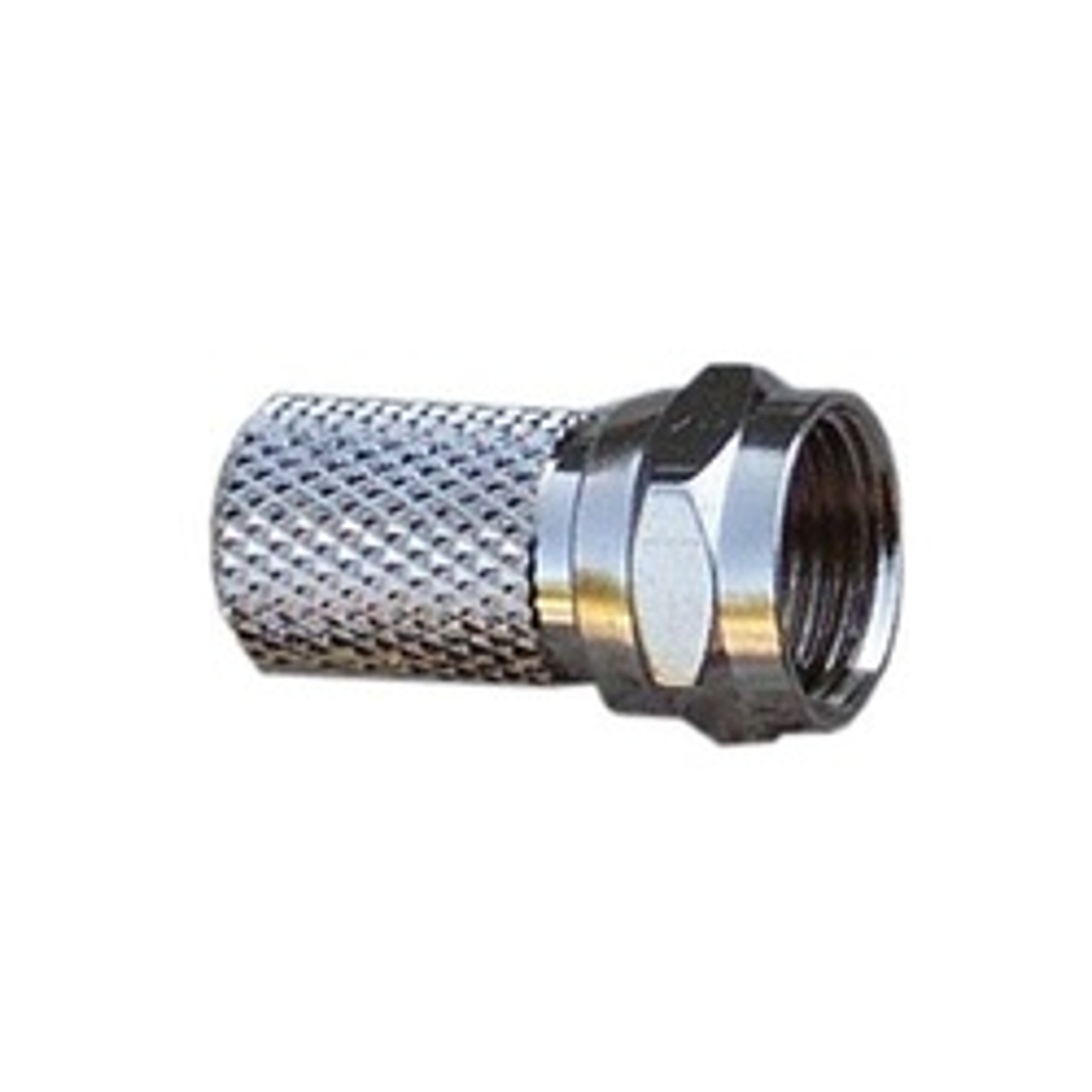 Morris Products Inc 45080 Type F Coaxial Connector, Twist-On Connector available at Hep Sales & North Main Lumber image number 1