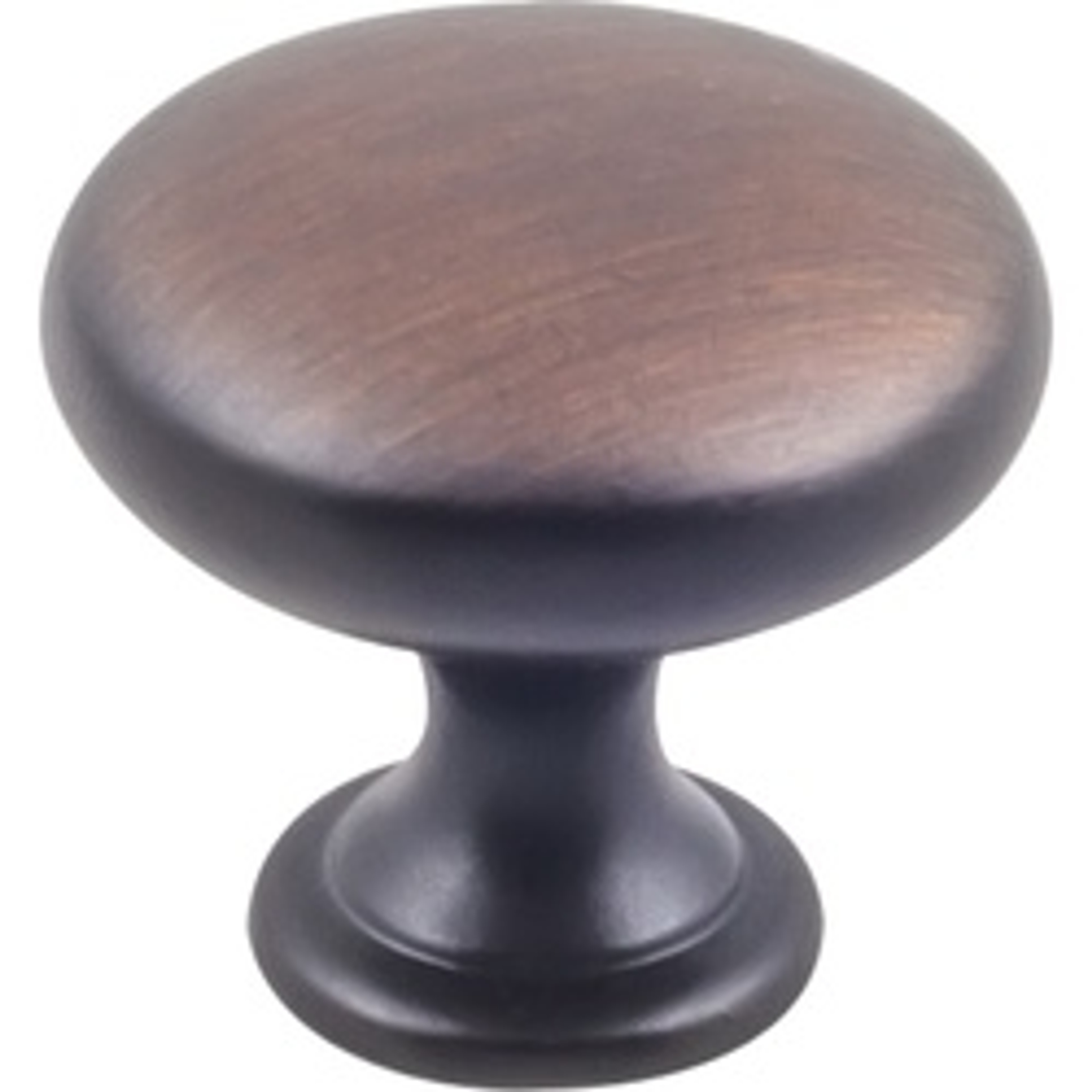 Hardware Resources K778BORB-4 Cabinet Knob, Zinc, Brushed Oil-Rubbed Bronze, 4/PK available at Hep Sales & North Main Lumber image number 1