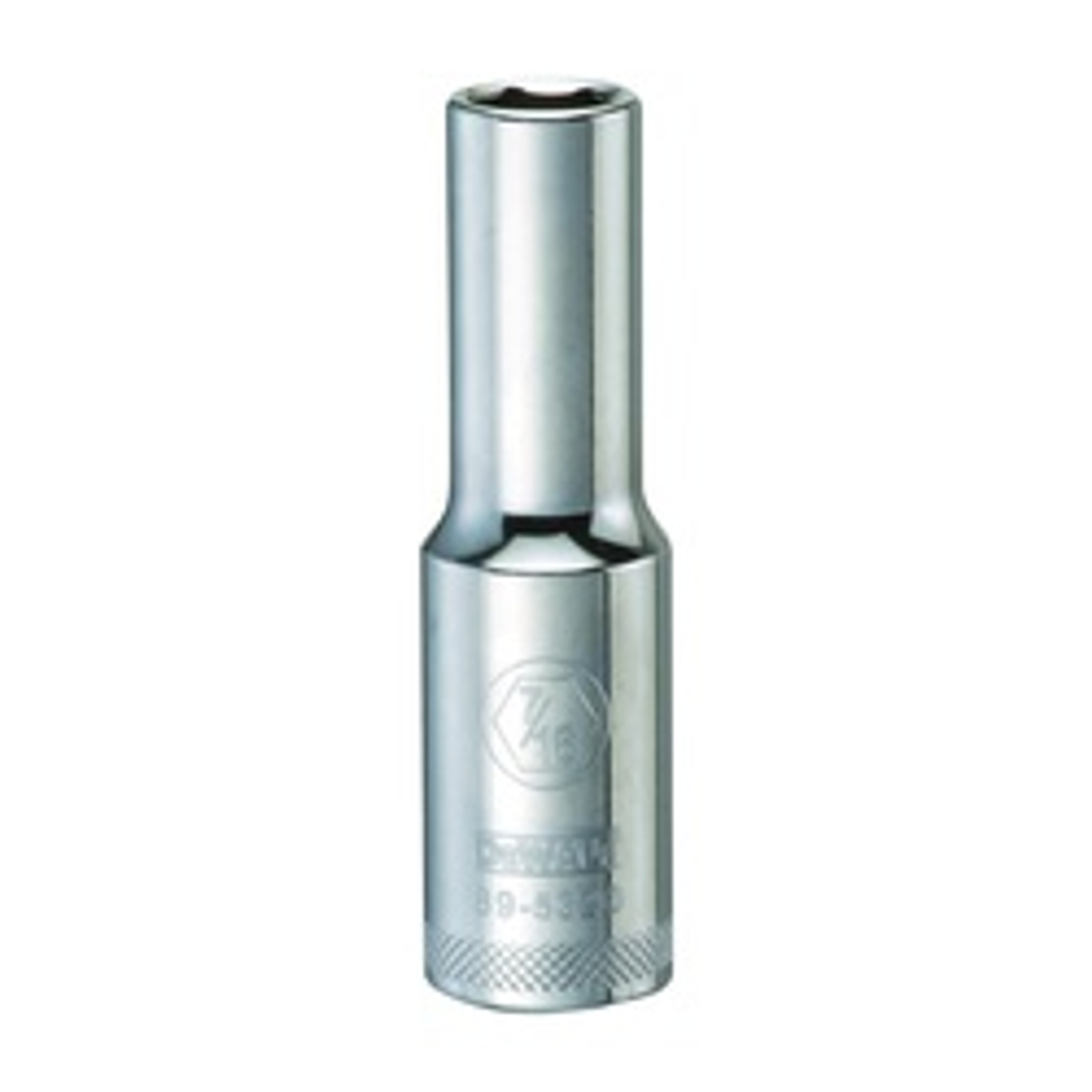 DeWALT DWMT89532OSP Drive Socket, 7/16 in Socket, 1/2 in Drive, 6-Point, Vanadium Steel, Polished Chrome available at Hep Sales & North Main Lumber image number 1