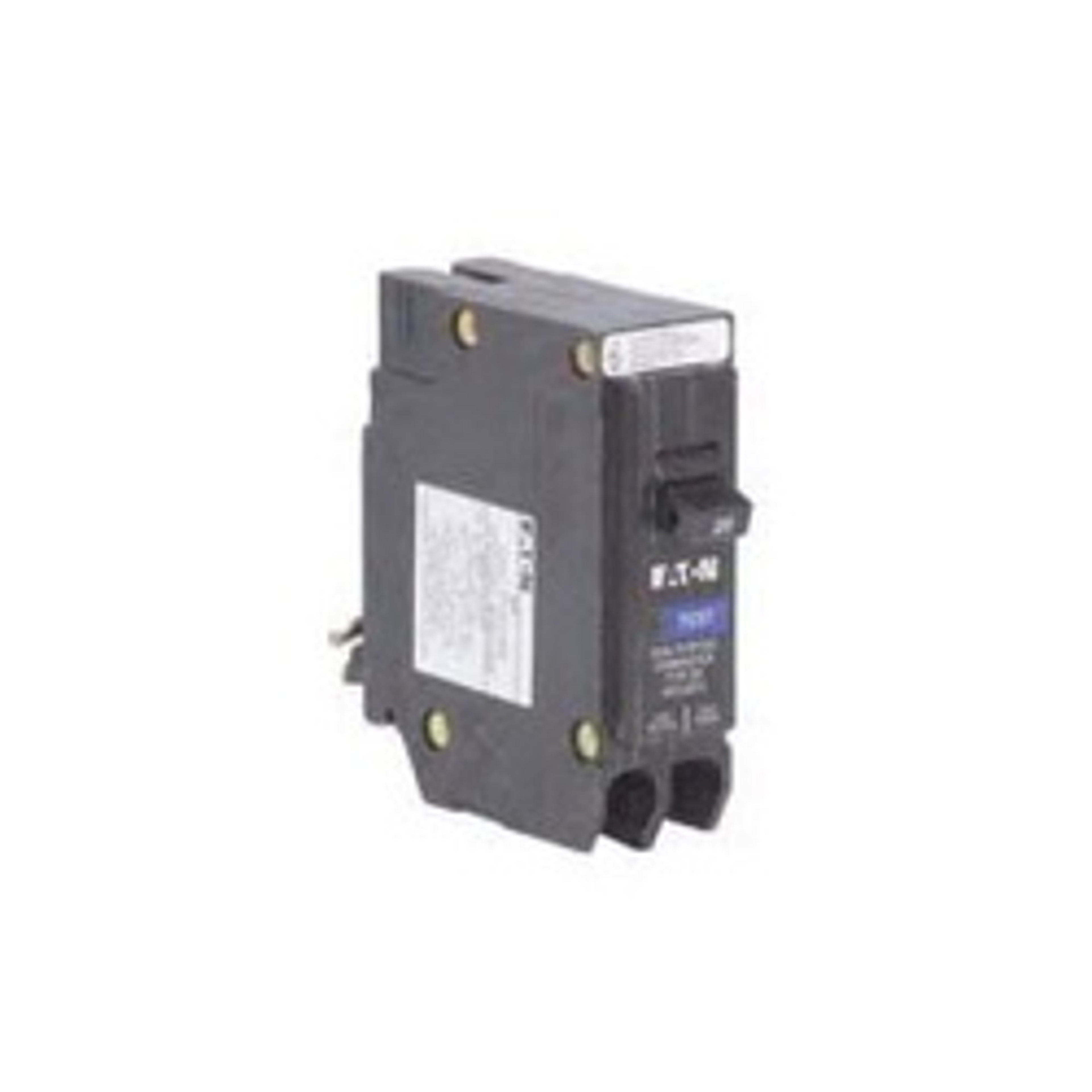 Eaton BRP120DF Circuit Breaker, AFCI, BR, GFCI, 20 A, 1-Pole, 120 VAC, Plug available at Hep Sales & North Main Lumber image number 1