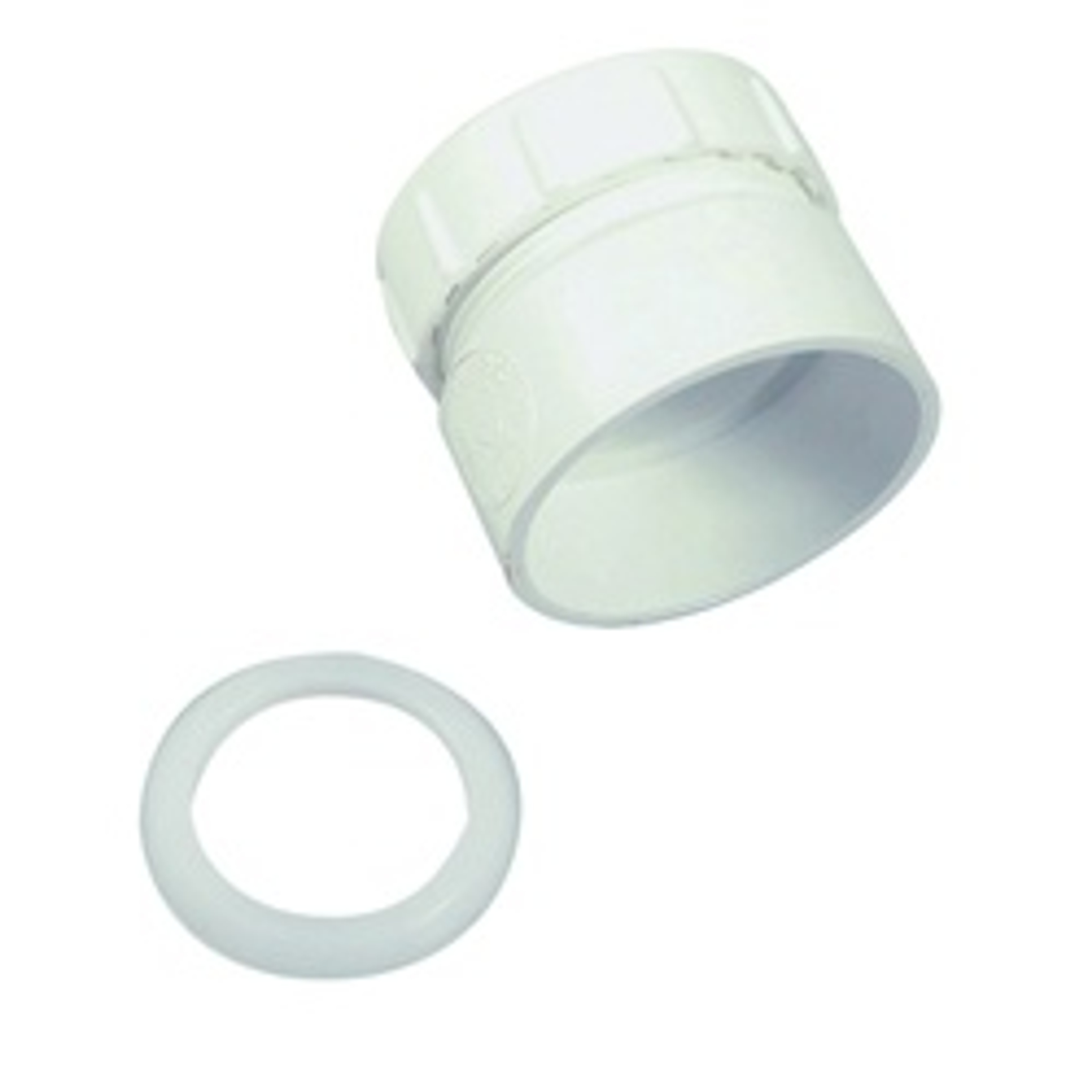 Danco 94041 Trap Pipe Adapter, 1-1/2 in, Plastic, White available at Hep Sales & North Main Lumber image number 1