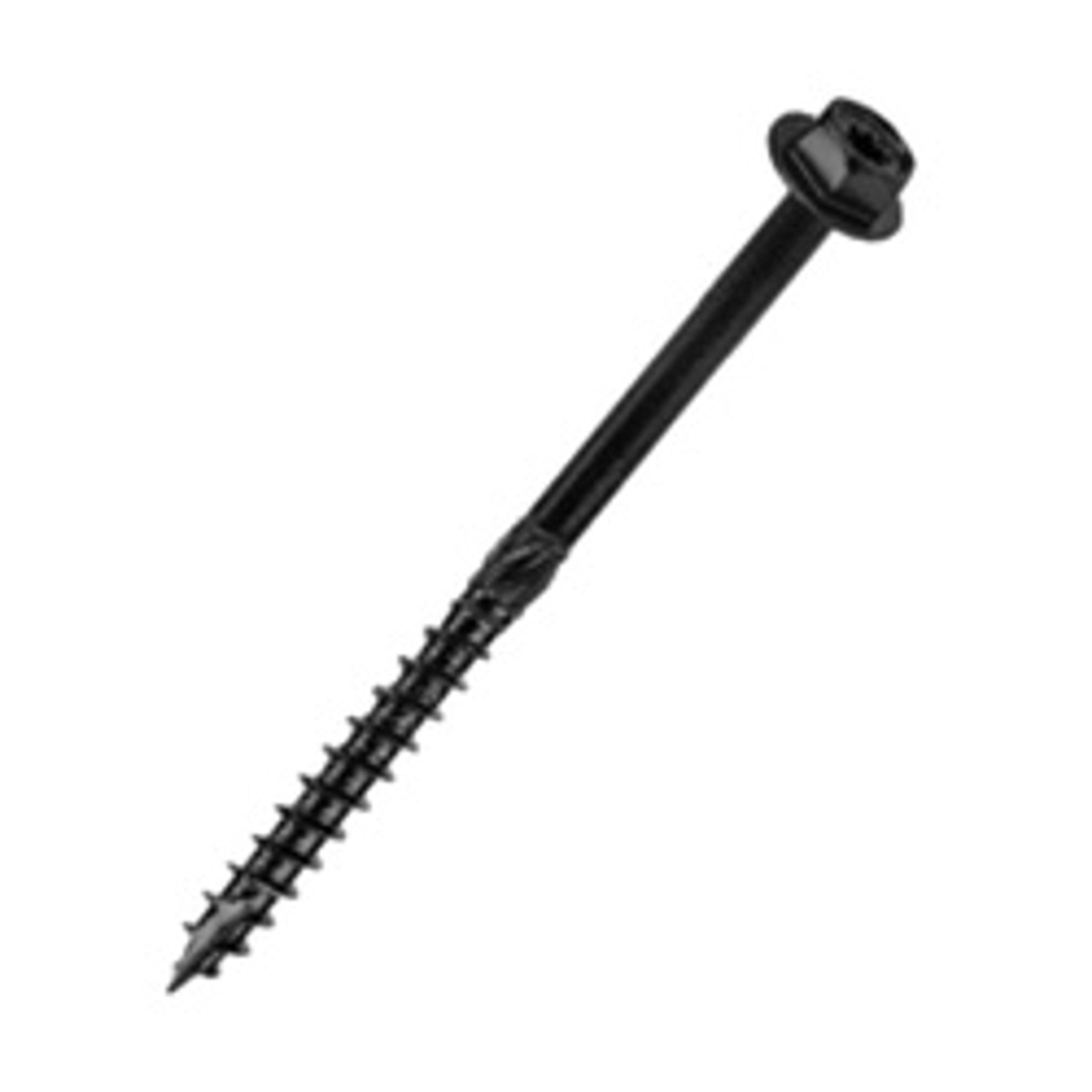 Grip-Rite GRSSHW51631850 Screw, 5/16 in Thread, 3-1/8 in L, Coarse Thread, Hex Washer Head, Hex, Star Drive, Wood available at Hep Sales & North Main Lumber image number 1
