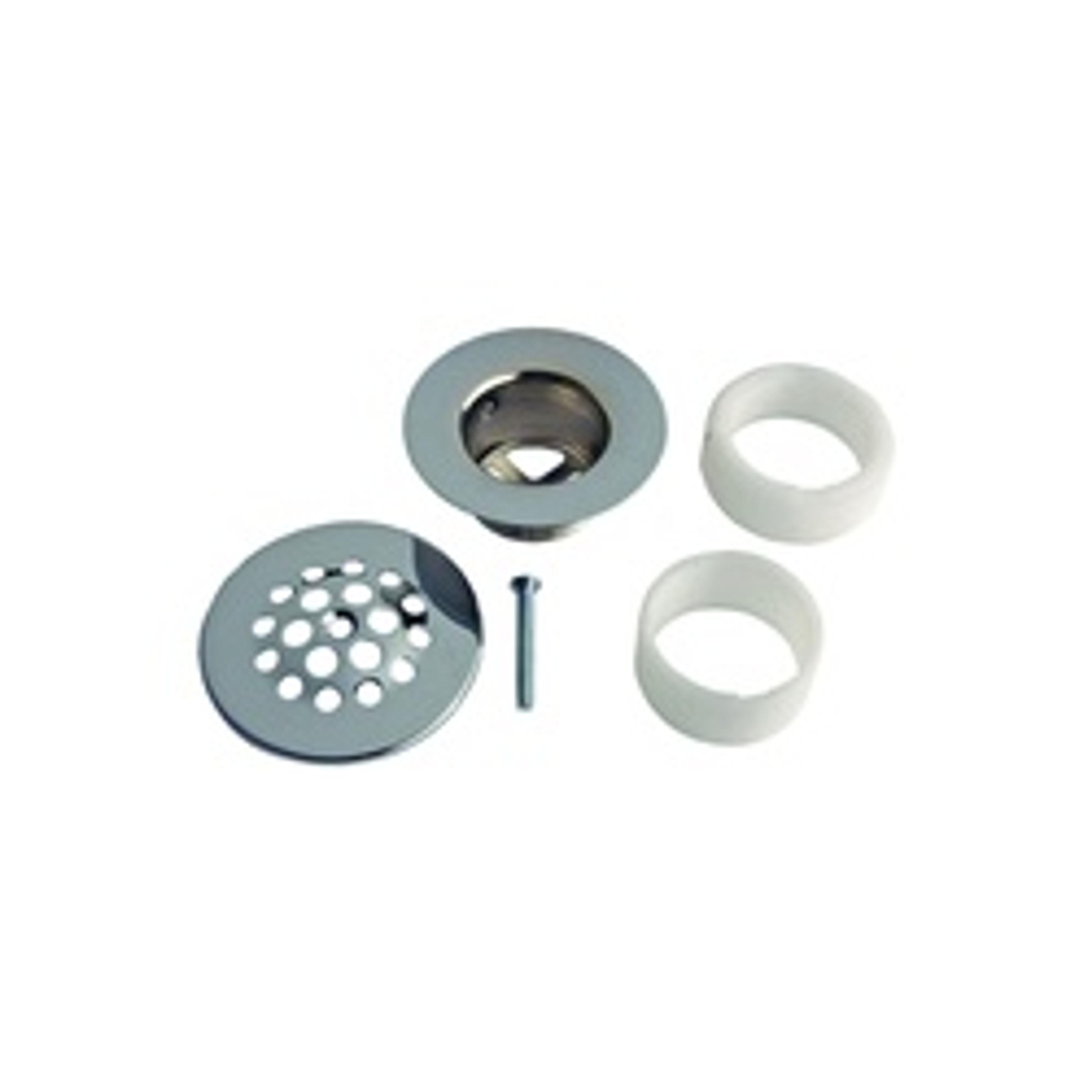 Danco 88795 Strainer Tub Drain, Brass, Chrome, For: Most Tub Drain Sizes available at Hep Sales & North Main Lumber image number 1