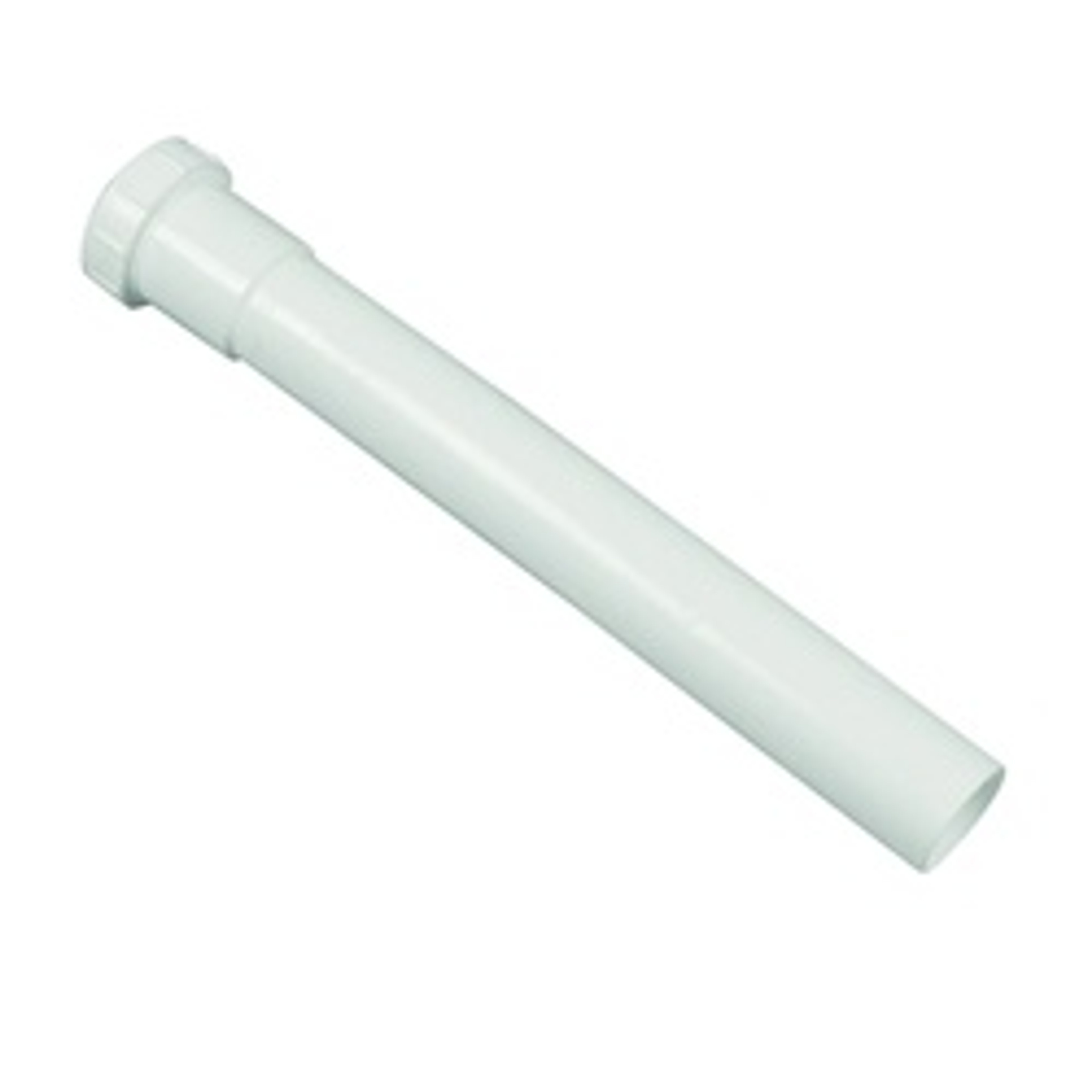 Danco 94031 Pipe Extension Tube, 1-1/2 in, 12 in L, Slip-Joint, Plastic, White available at Hep Sales & North Main Lumber image number 1