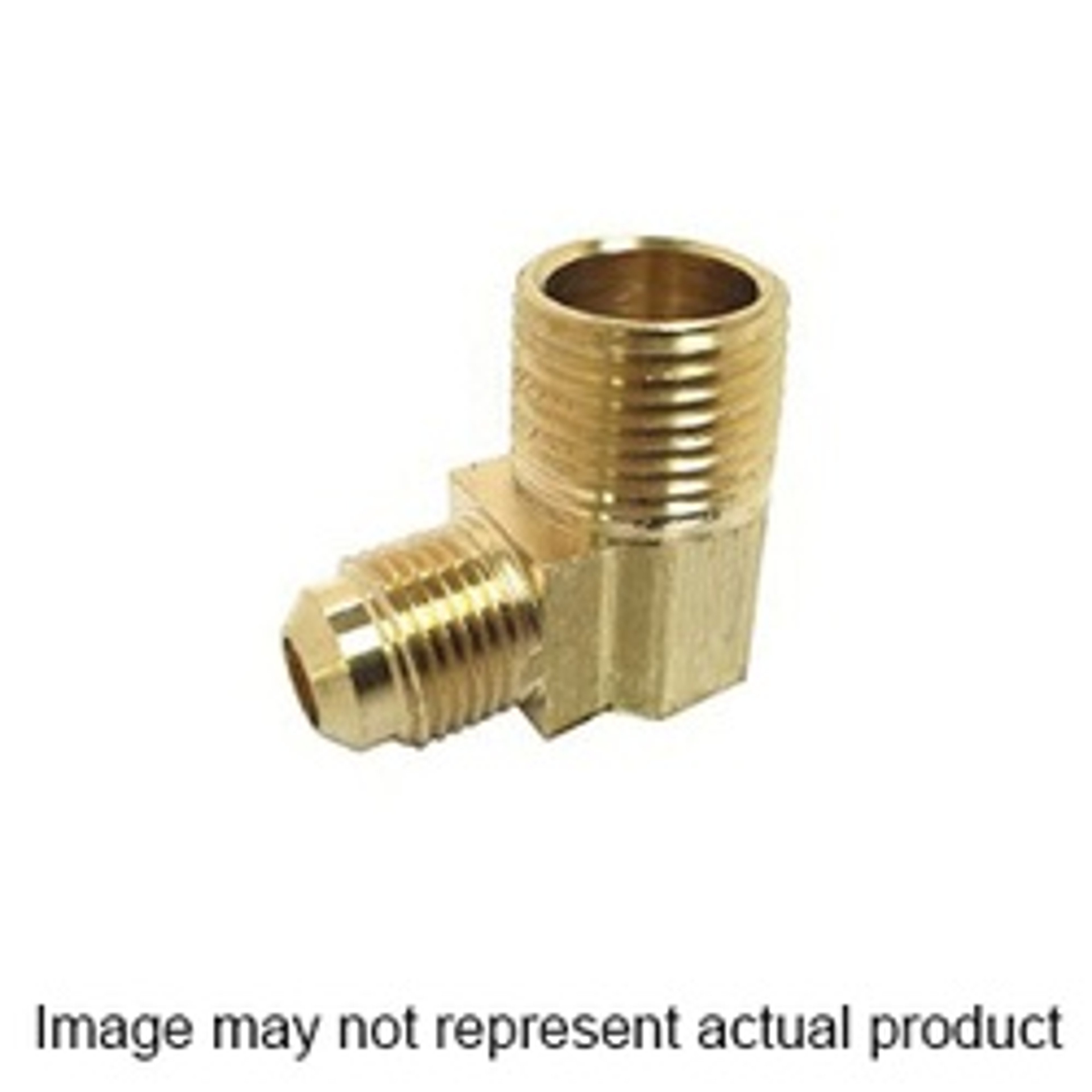 Sioux Chief 975-27100201 Elbow Adapter, 3/8 x 1/4 in, Flared x MIP, Brass available at Hep Sales & North Main Lumber image number 1