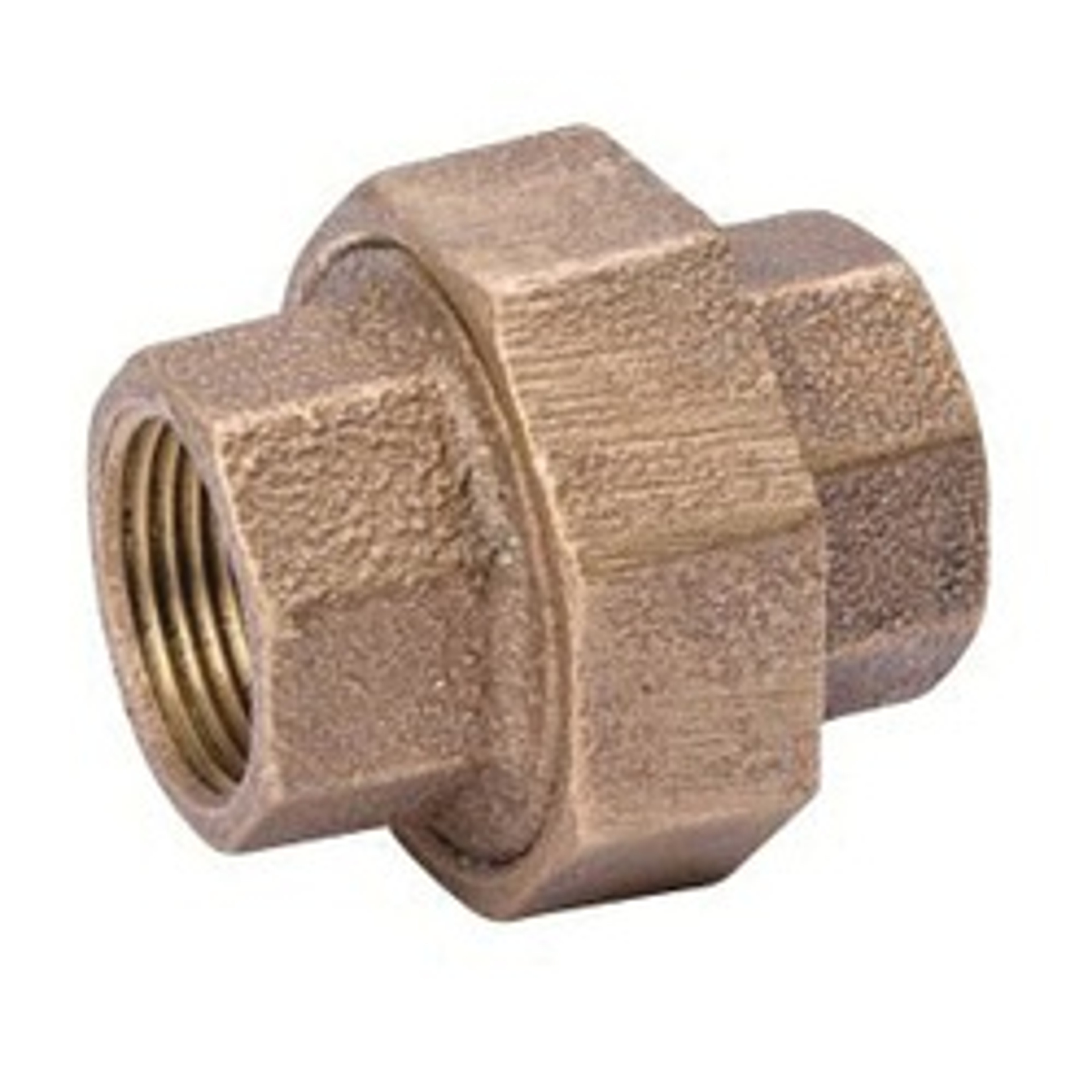 Southland 459-003NL Pipe Union, 1/2 in, FIP, Red Brass, 125 psi Pressure available at Hep Sales & North Main Lumber image number 1
