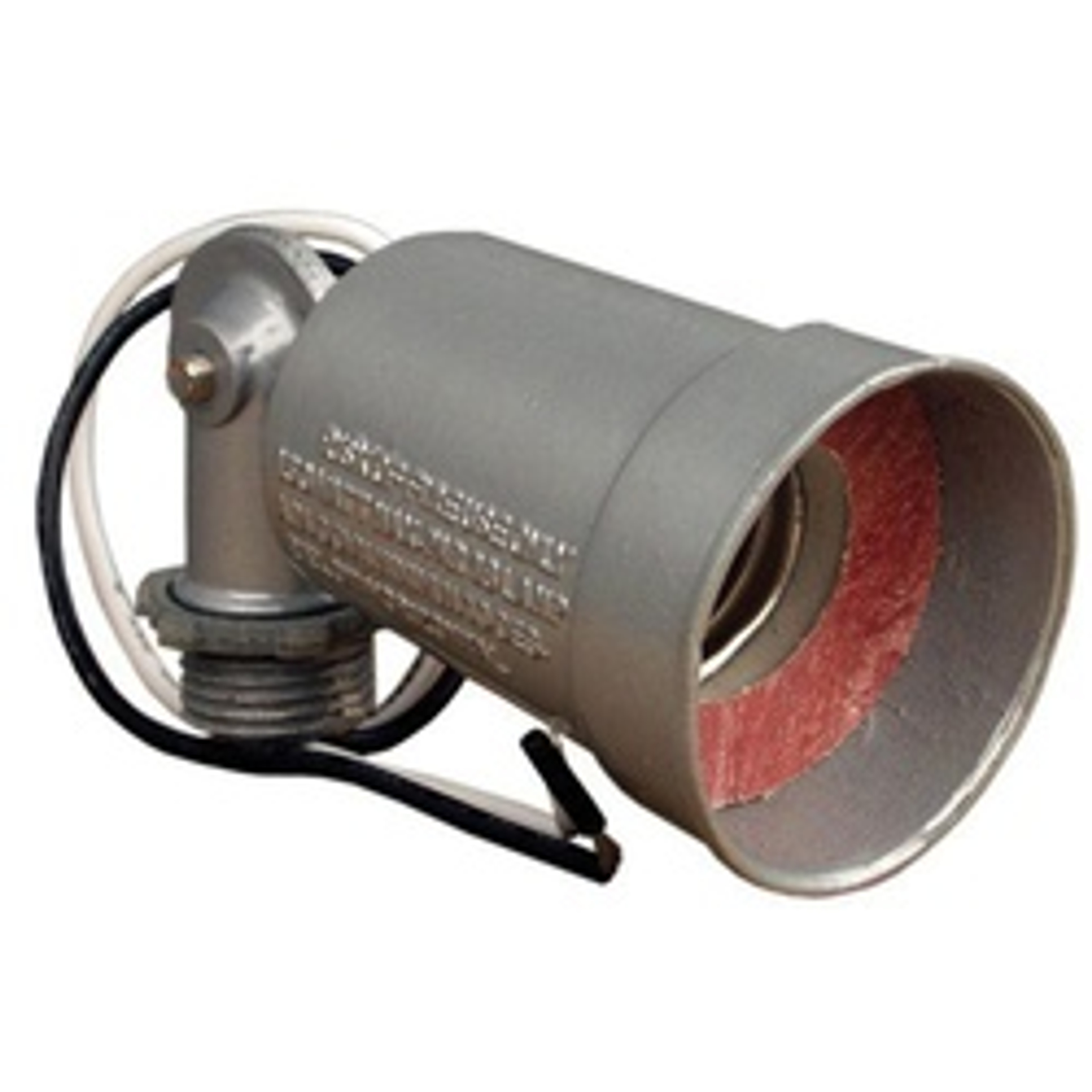 Morris Products Inc 37410 Lamp Holder, 75 to 150 W, Aluminum Housing Material, Gray available at Hep Sales & North Main Lumber image number 1