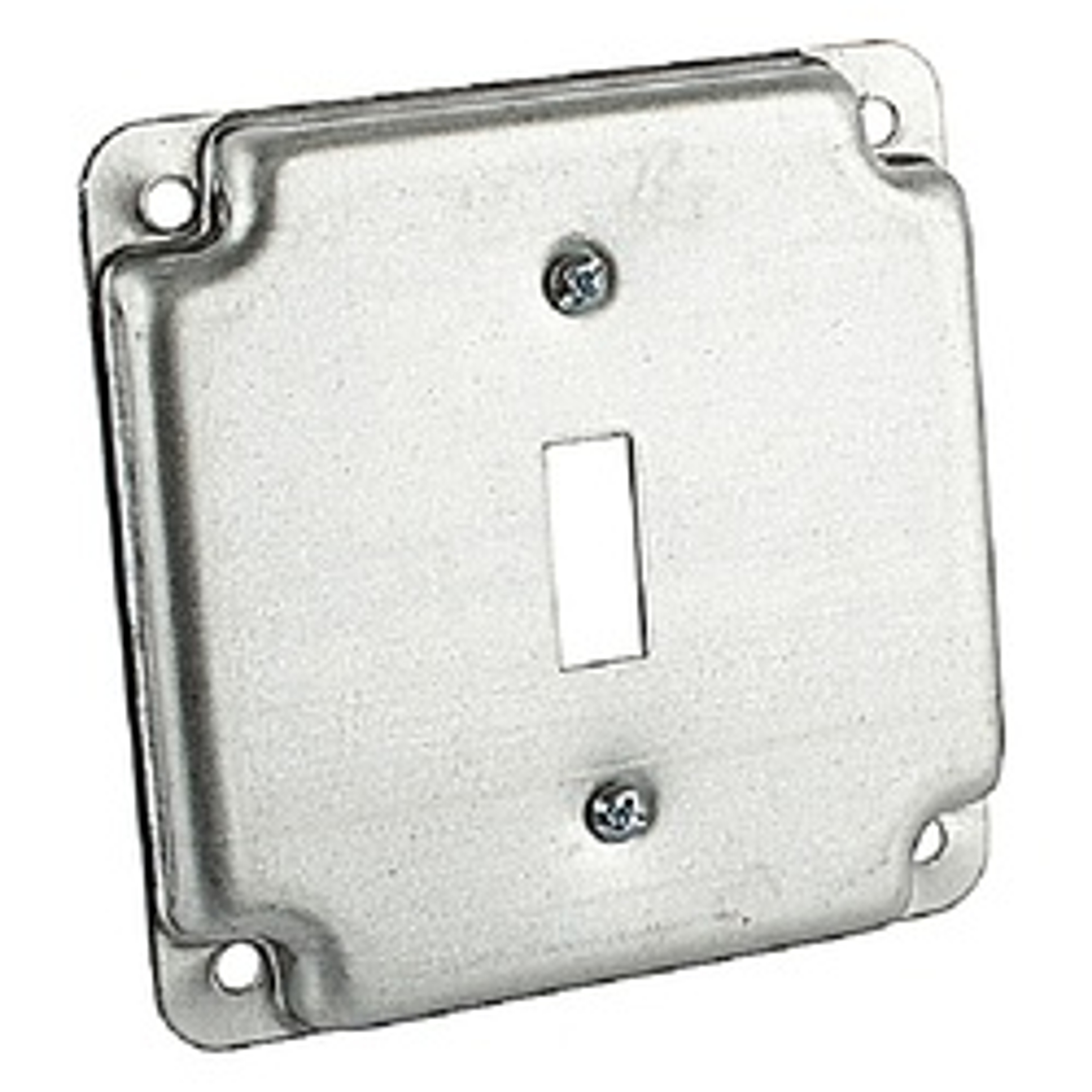 Steel City RS9 Box Cover, 4 in L, 4 in W, Square, Steel, Silver, Galvanized available at Hep Sales & North Main Lumber image number 1