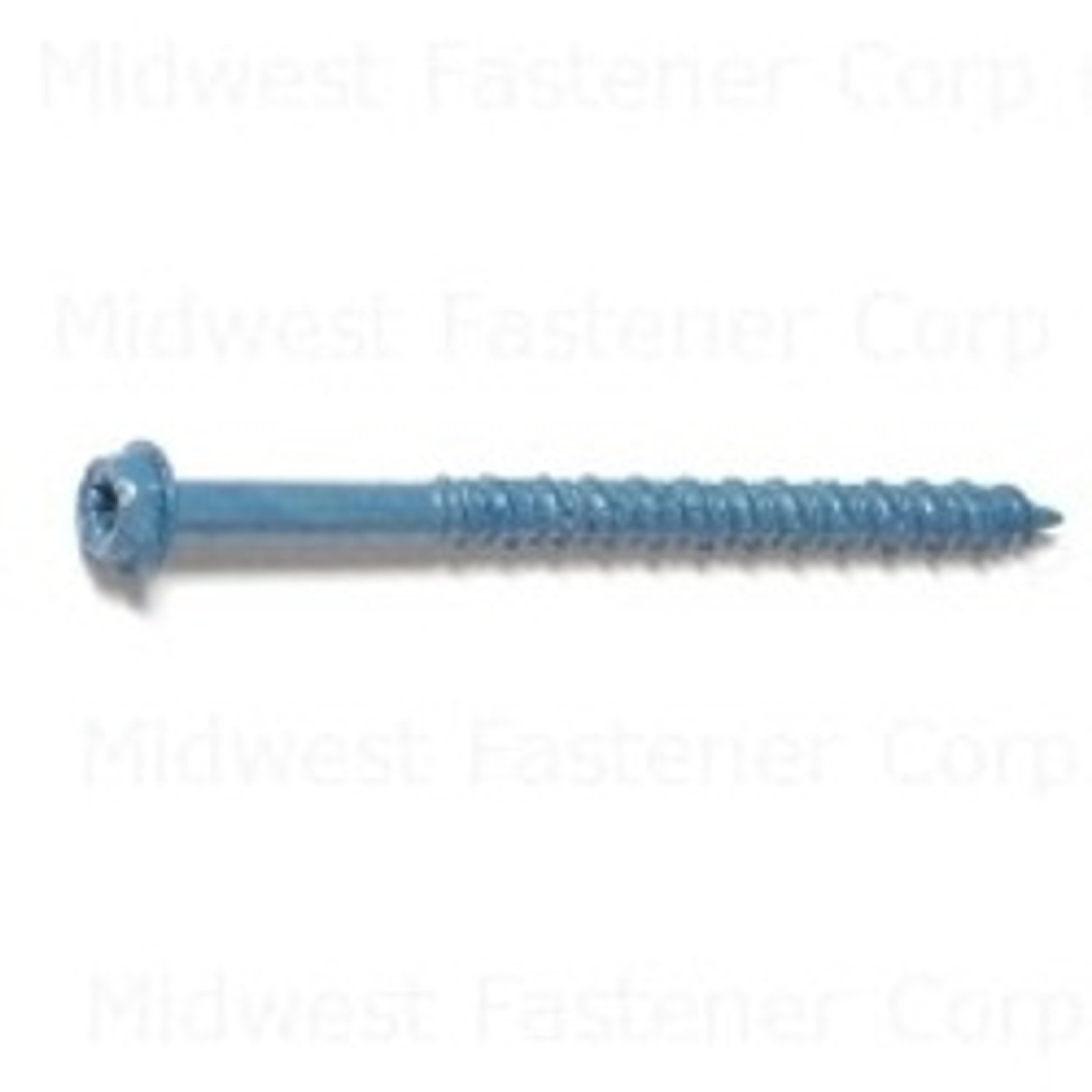 Midwest Fastener 51209 Screw, 3/16 in Thread, 2-3/4 in L, Hex, Star Drive, Steel, 100 PK available at Hep Sales & North Main Lumber image number 1