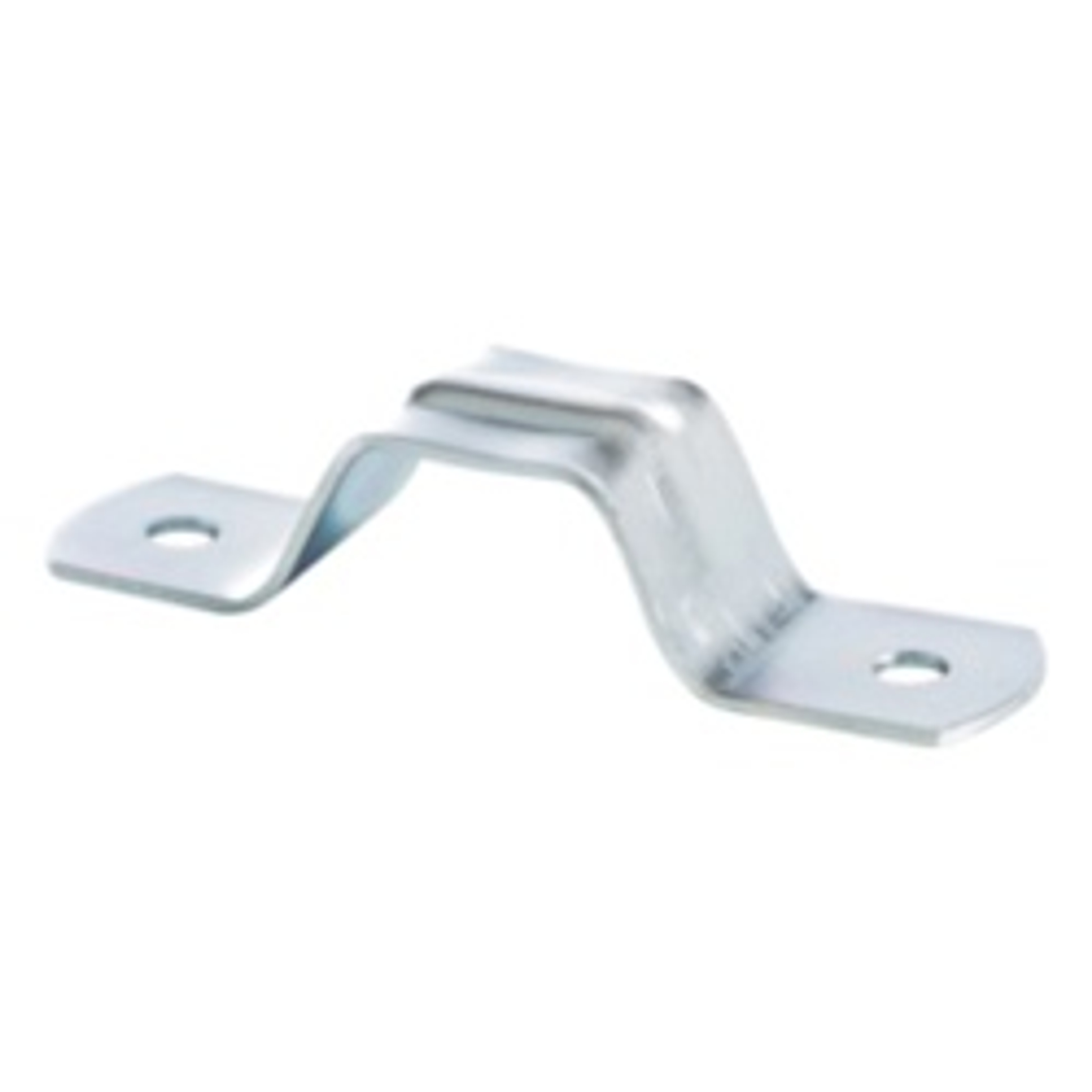 Minerallac Traditional 2403 2-Hole Strap, Steel, Silver, Component, Concrete, Steel, Wood, 100/PK available at Hep Sales & North Main Lumber image number 1