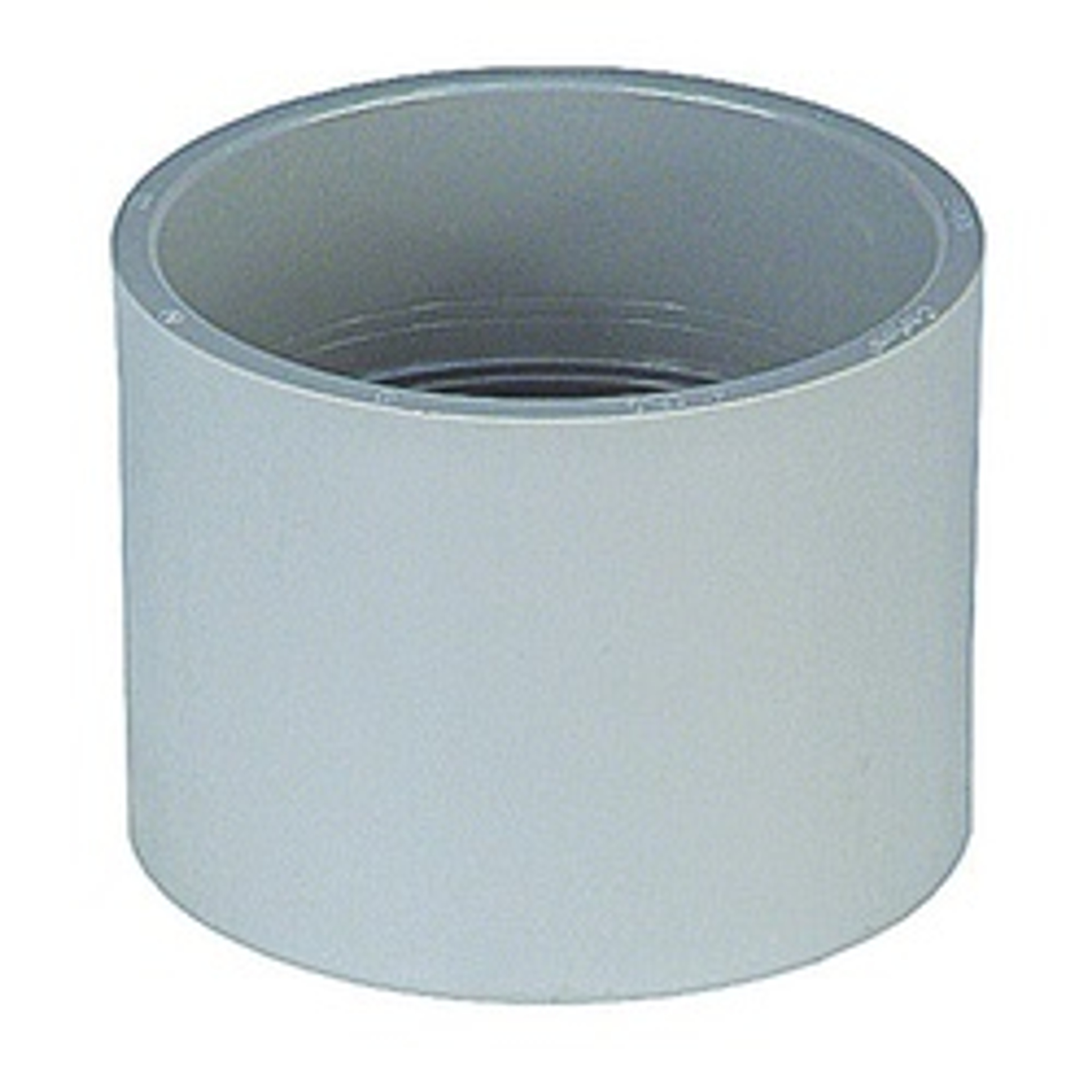 Carlon E940FR-CTN Conduit Coupling, 1 in Socket, 1.21 in ID x 1.625 in OD Dia, 2 in L, PVC, Gray available at Hep Sales & North Main Lumber image number 1