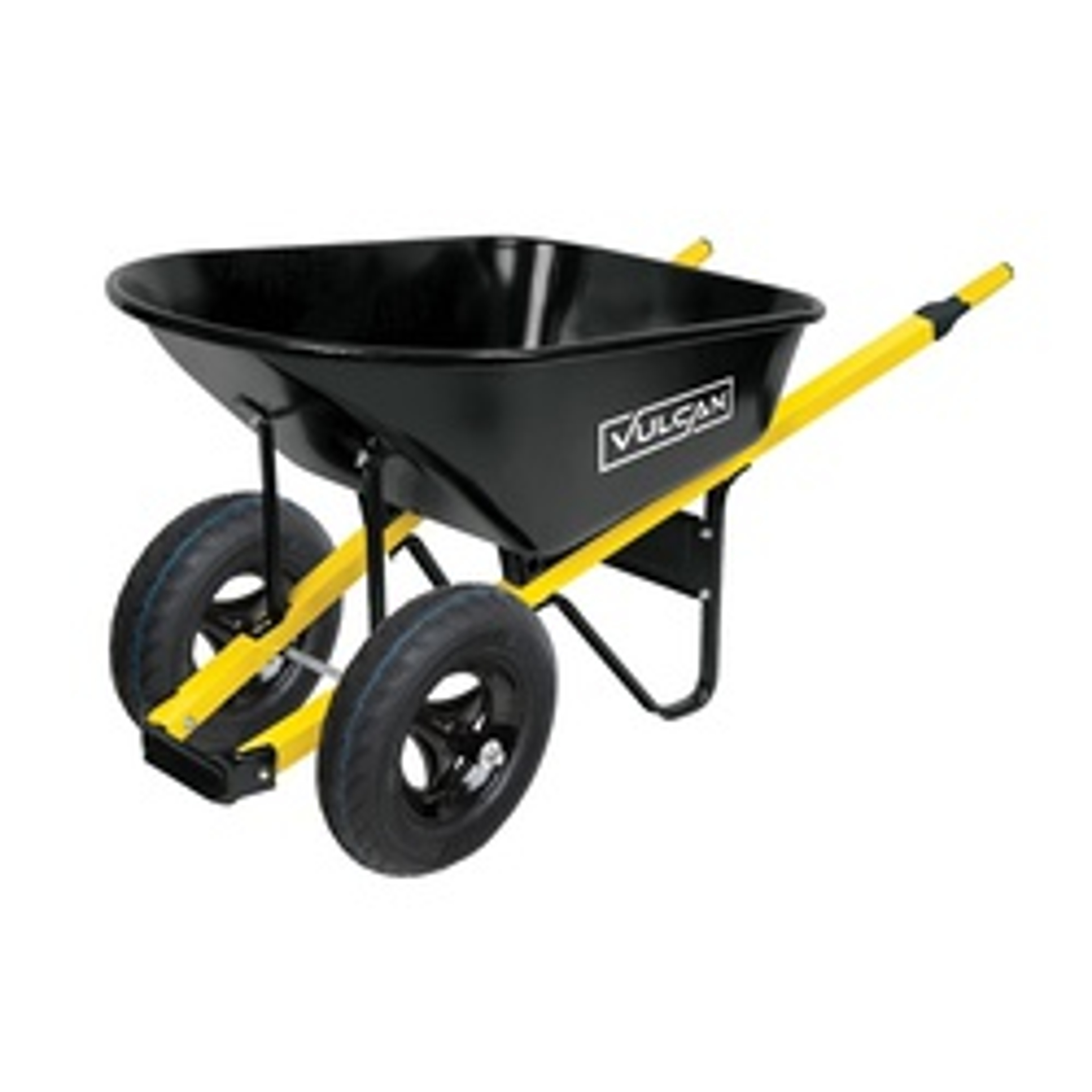 Vulcan Wheelbarrow Kit, 6 cu-ft Volume, Steel, 2 -Wheel, Pneumatic Wheel, 16 in Wheel available at Hep Sales & North Main Lumber image number 1