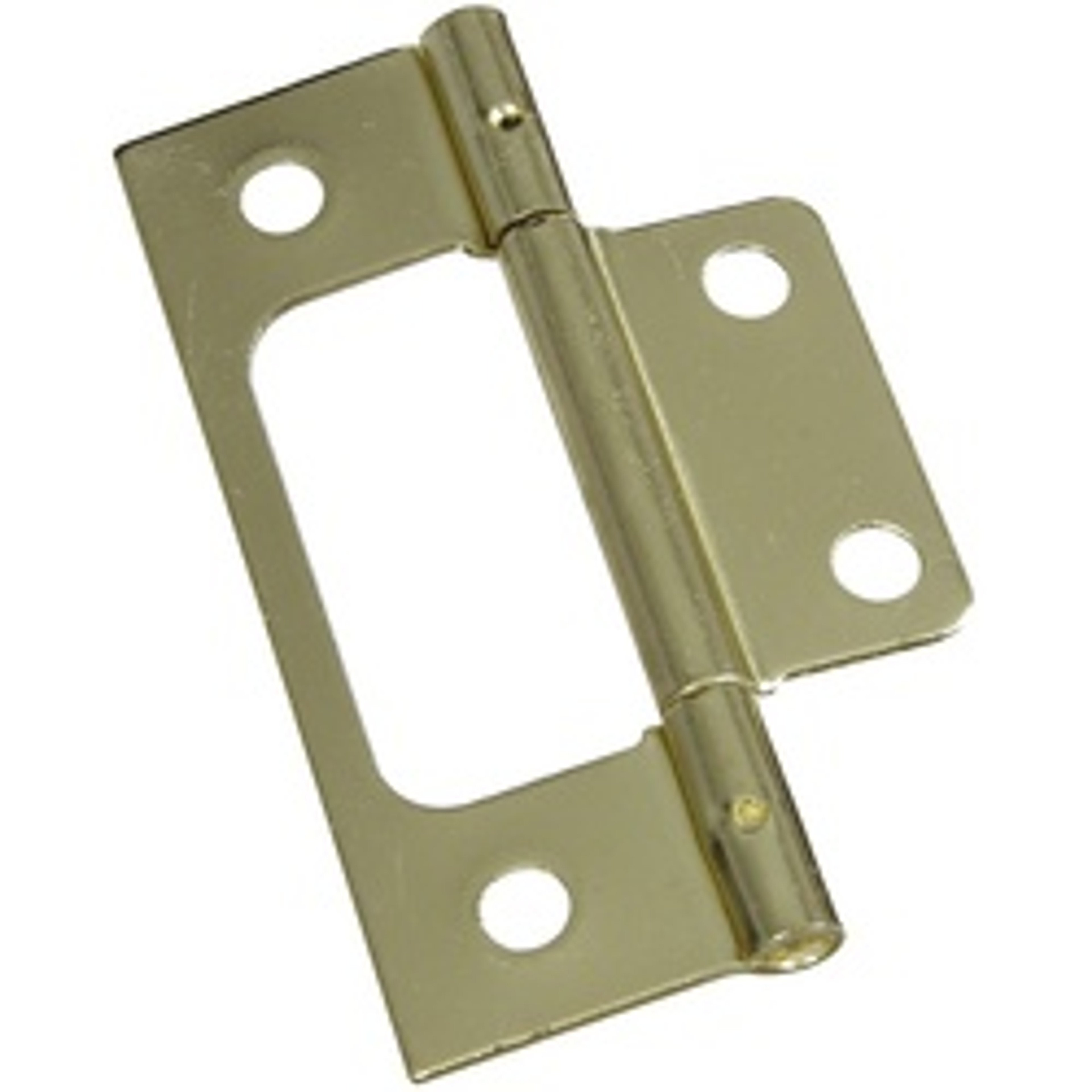 National Hardware V530 Series N146-951 Door Hinge, Steel, Brass, Removable Pin, Surface Mounting, 25 lb available at Hep Sales & North Main Lumber image number 1
