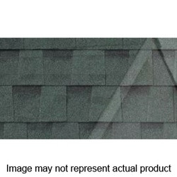Atlas Pinnacle Pristine PPGRN Roof Shingle, 42 in L, 14 in W
