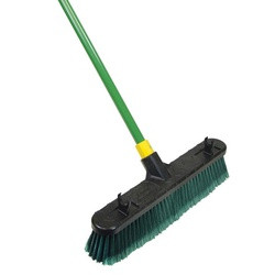 Quickie Bulldozer 00528 Push Broom, Polypropylene Bristle, Steel