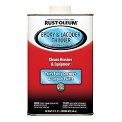 Rust-Oleum 261196 Epoxy and Lacquer Thinner, Liquid, Solvent